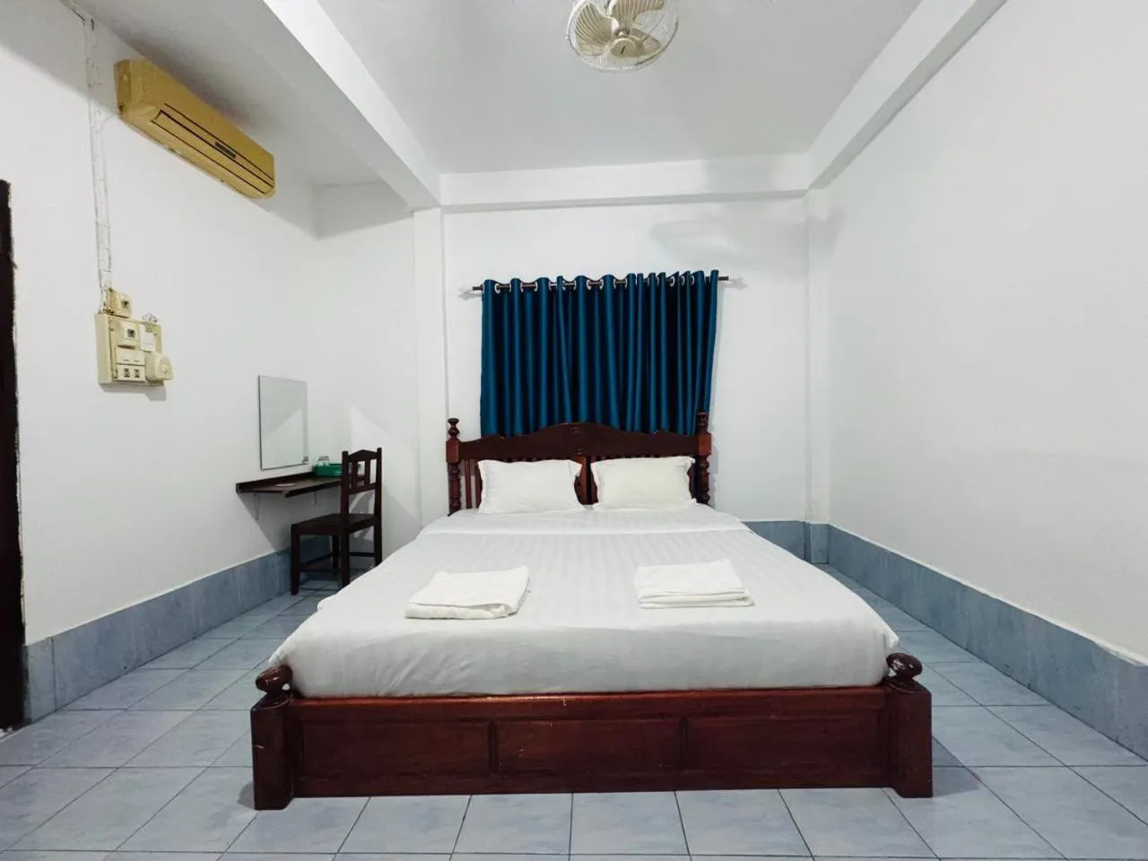 Bed in Vang Vieng Green Central Hotel