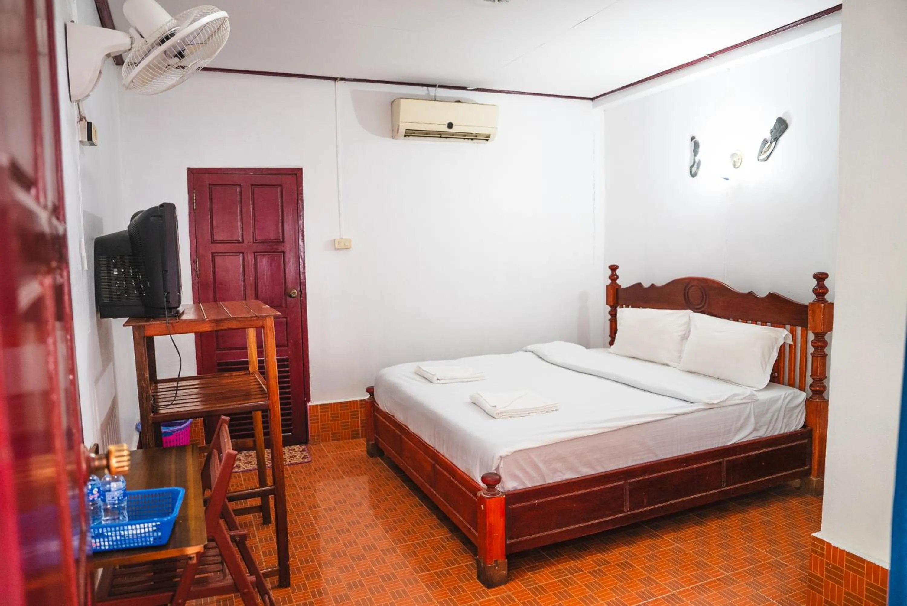 Bed in Vang Vieng Green Central Hotel