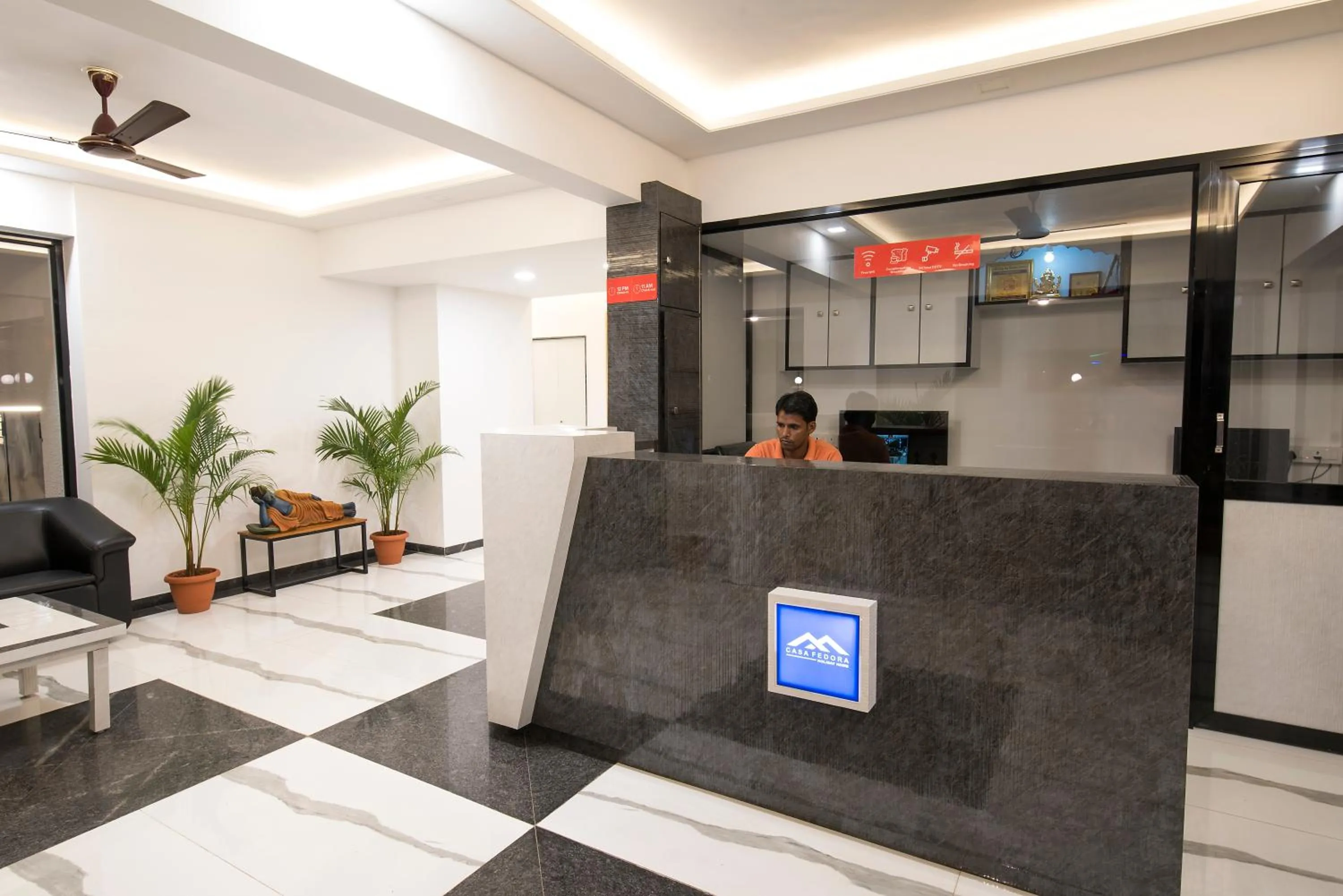 Lobby or reception in Casa Fedora Holiday Home