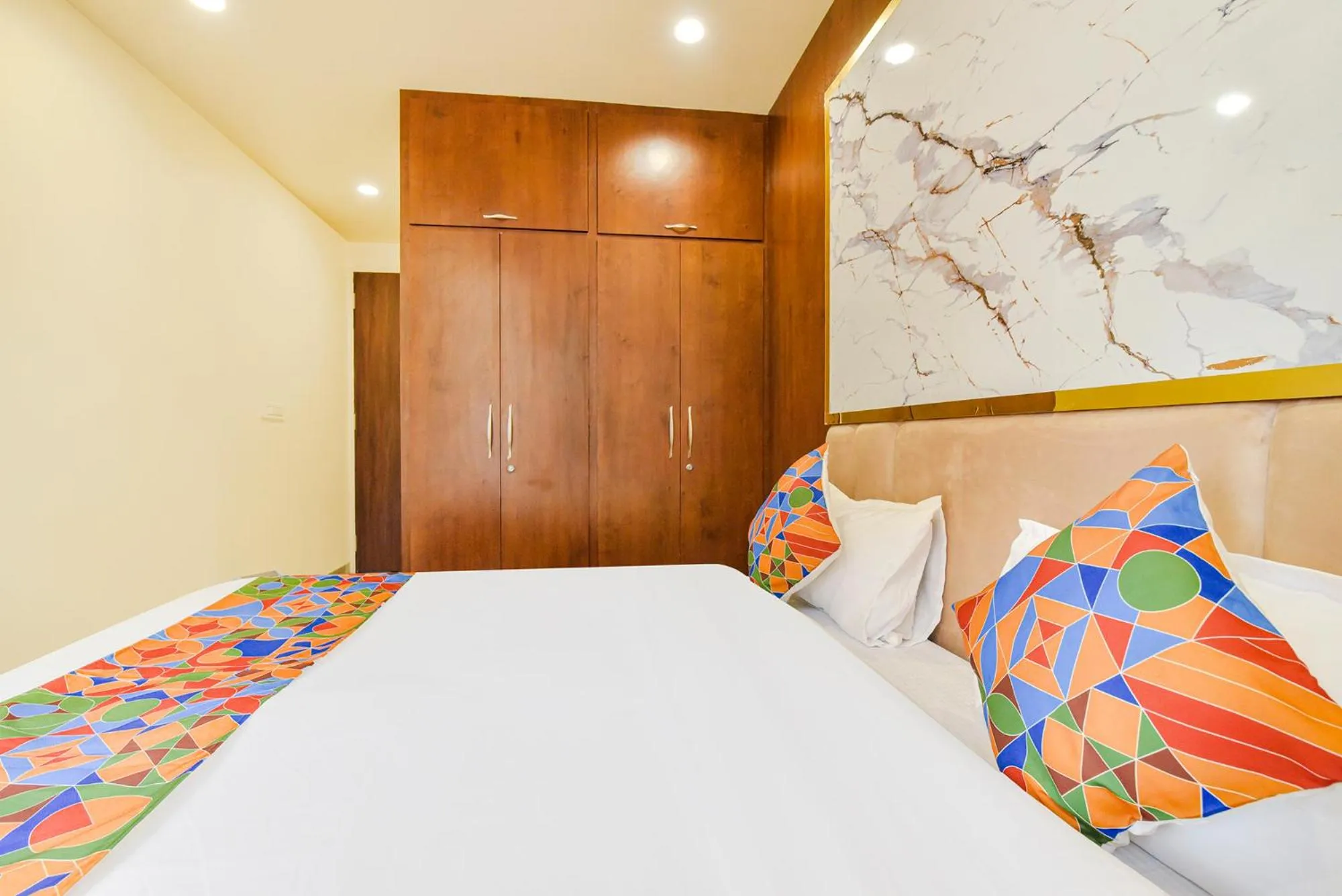 Bed in FabHotel Blooming Beds Pearl