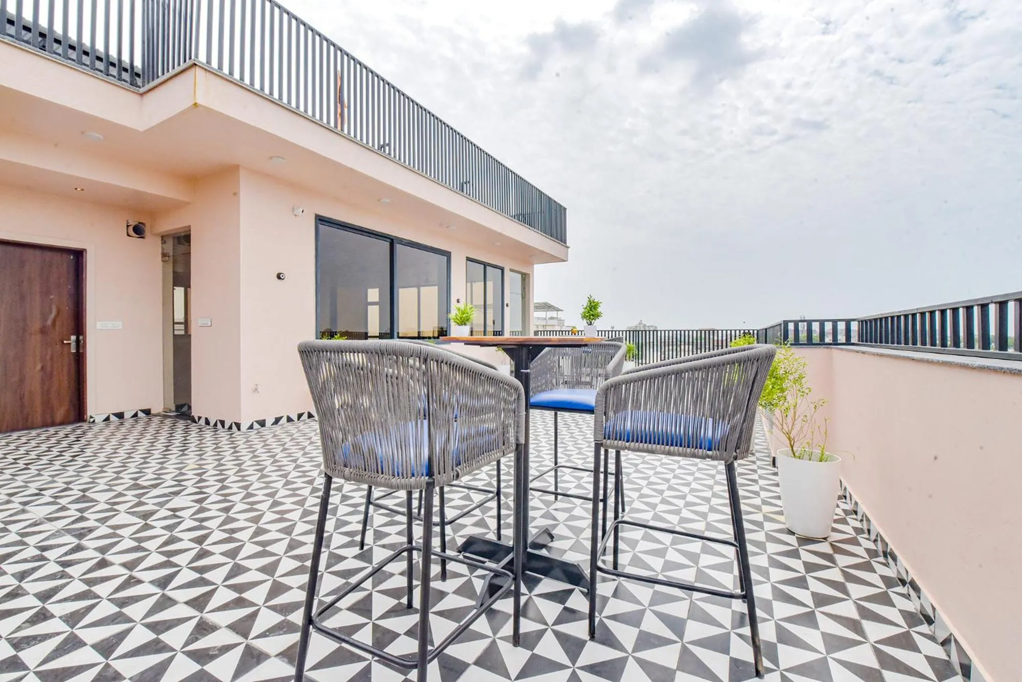 Balcony/Terrace in FabHotel Blooming Beds Pearl