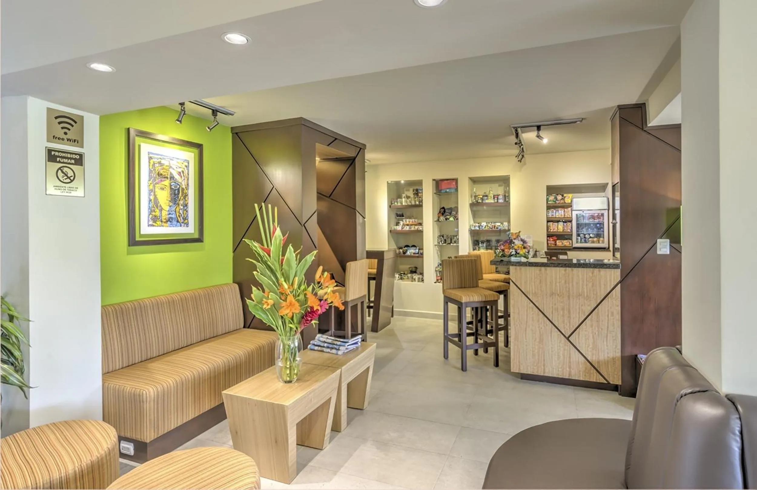 Lobby or reception in Hotel Residence Inn Suites Cristina