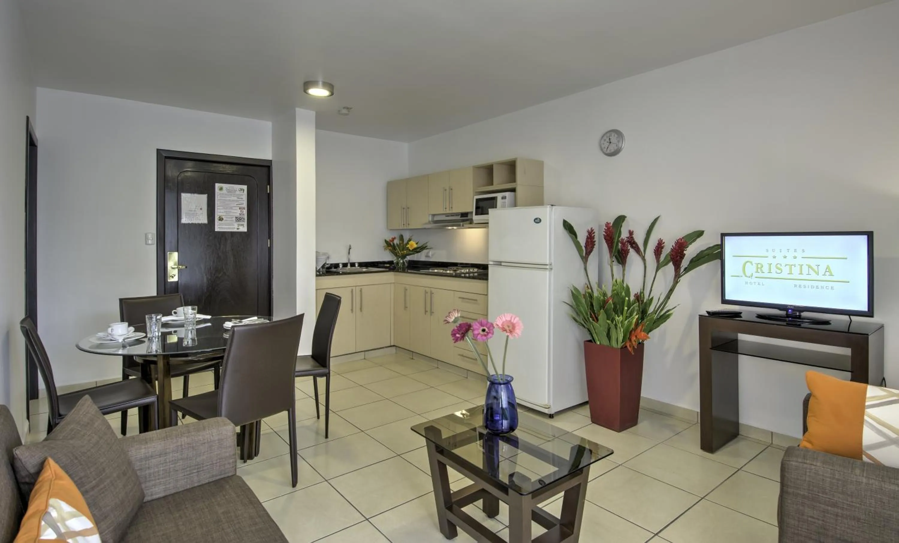 Kitchen or kitchenette in Hotel Residence Inn Suites Cristina