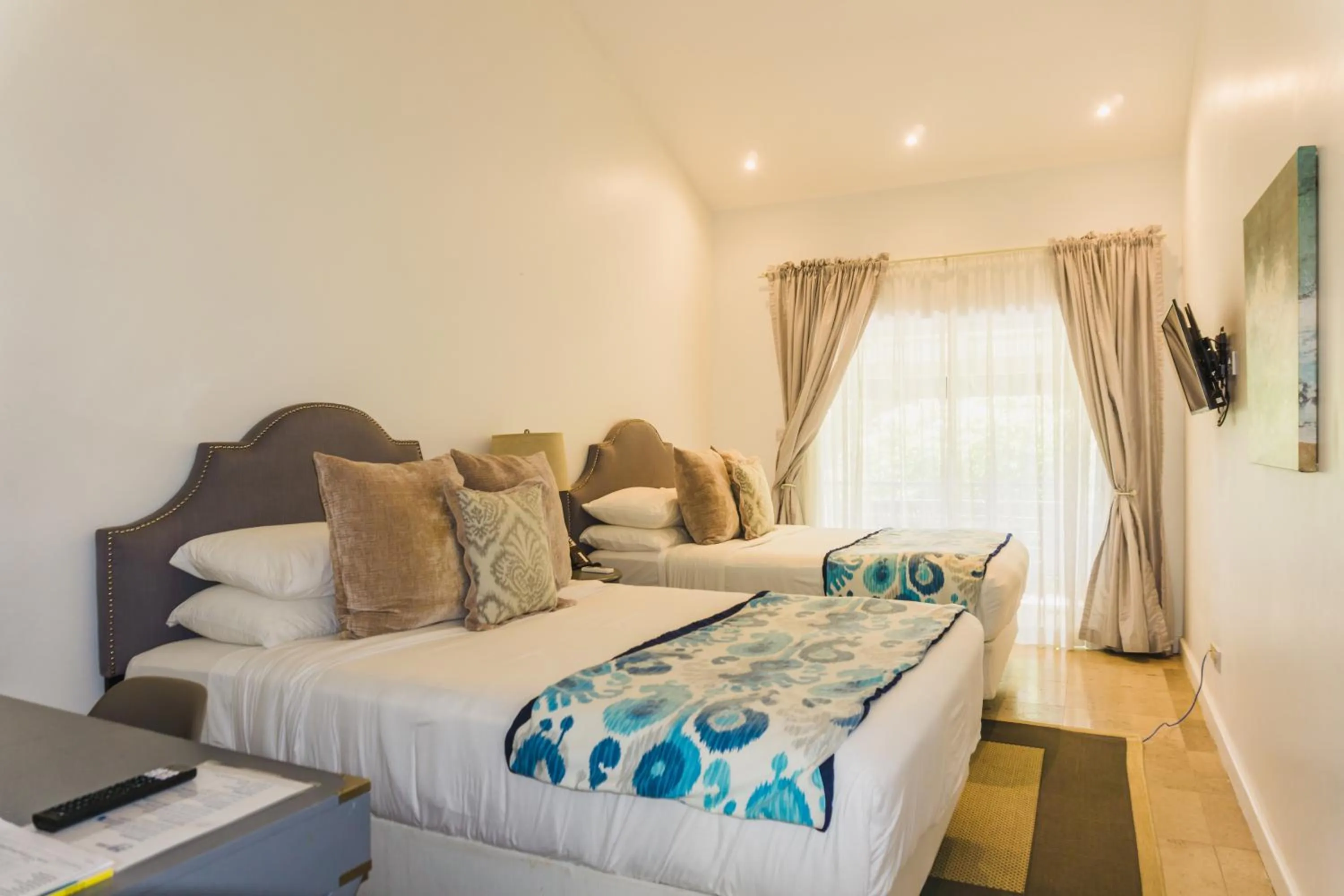 Bed in Blue Lagoon Hotel and Marina Ltd