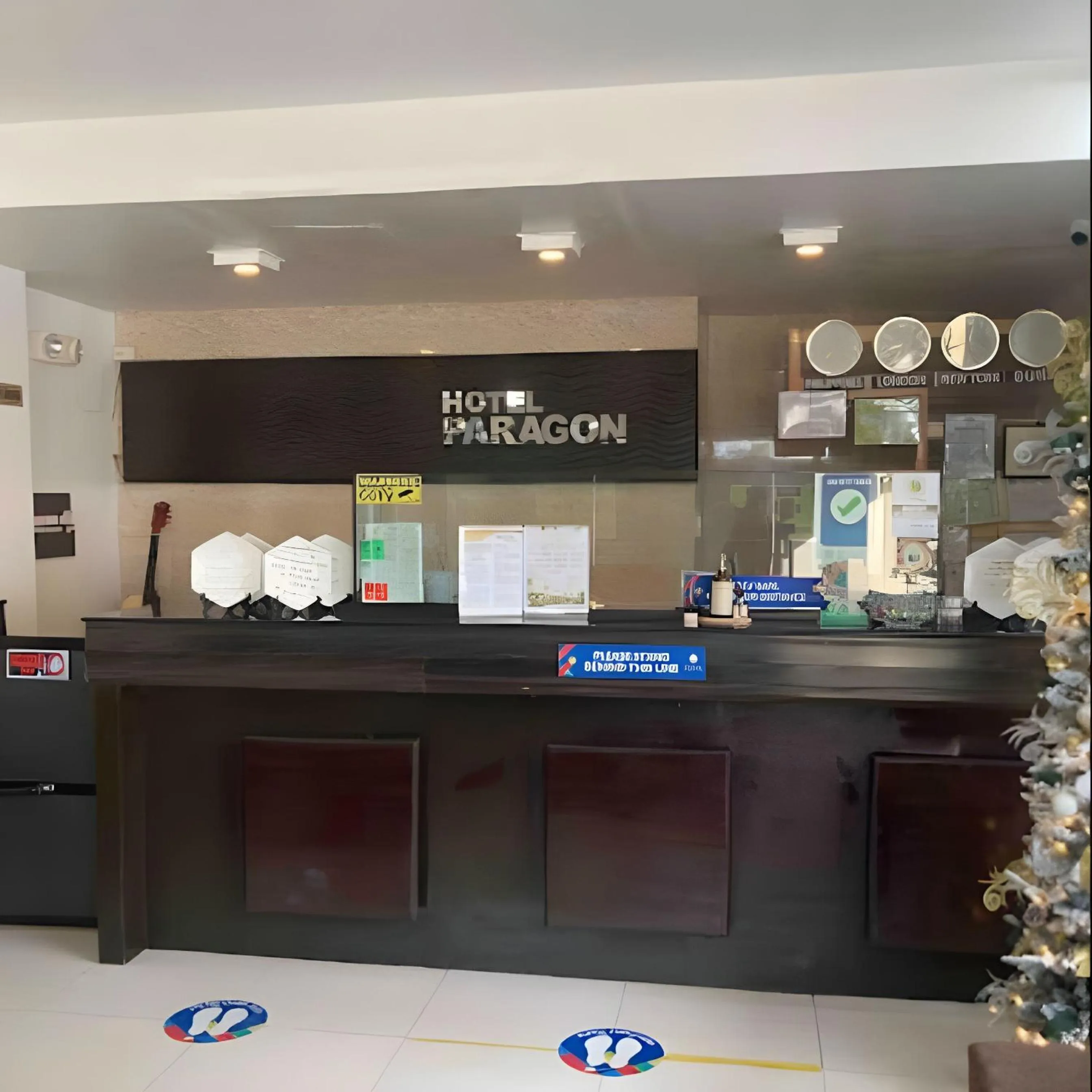 Lobby or reception in The Paragon Hotel and Restaurant