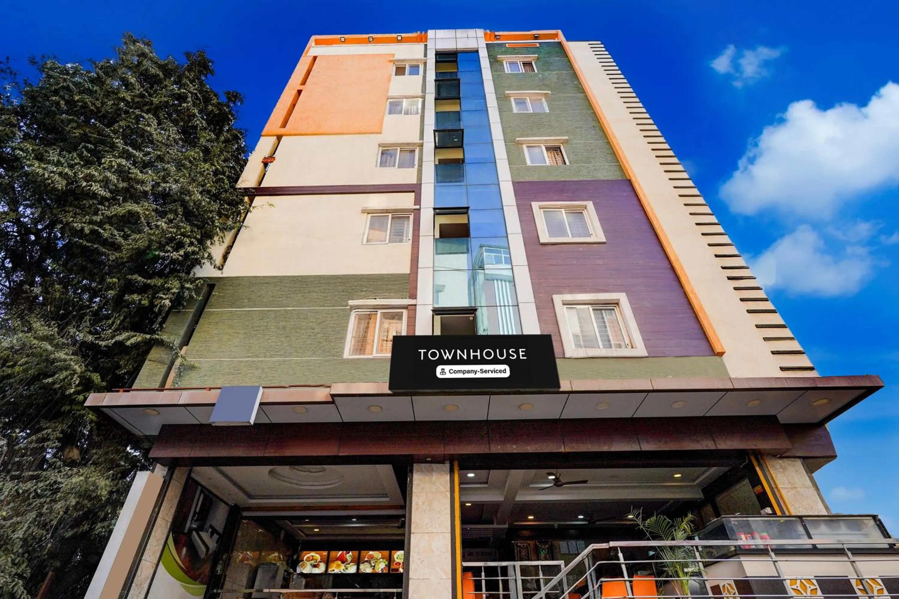Facade/entrance in Super Townhouse Whitefield Bangalore