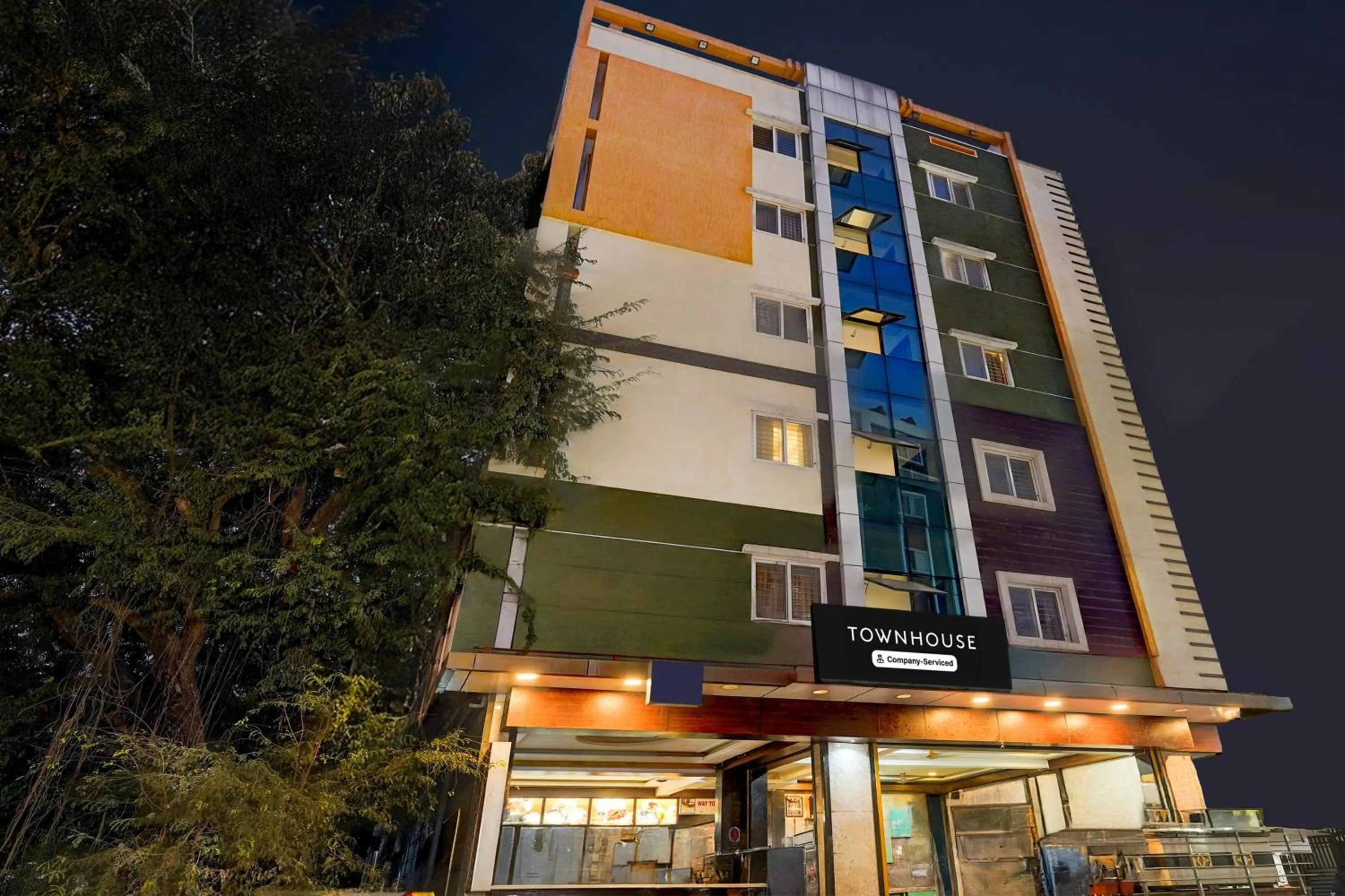 Facade/entrance in Super Townhouse Whitefield Bangalore