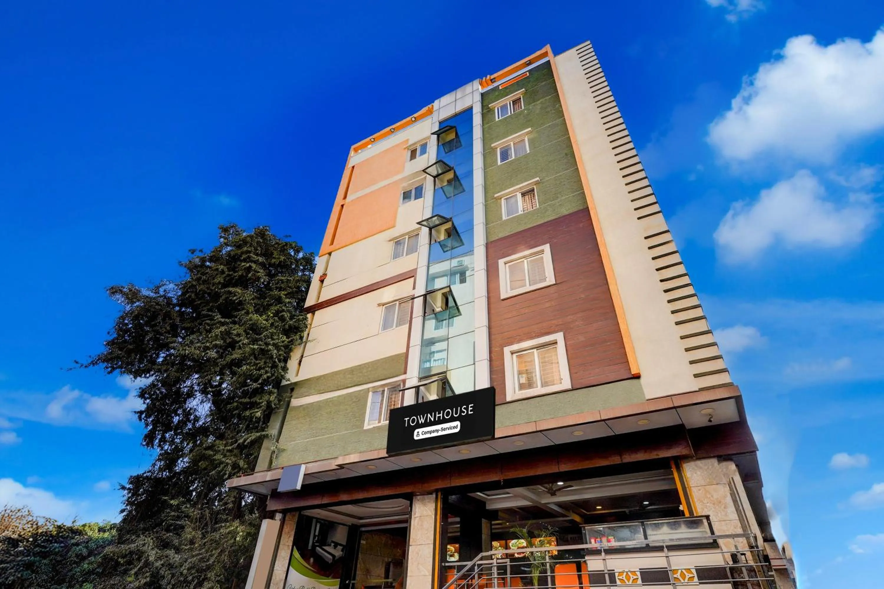 Facade/entrance in Super Townhouse Whitefield Bangalore