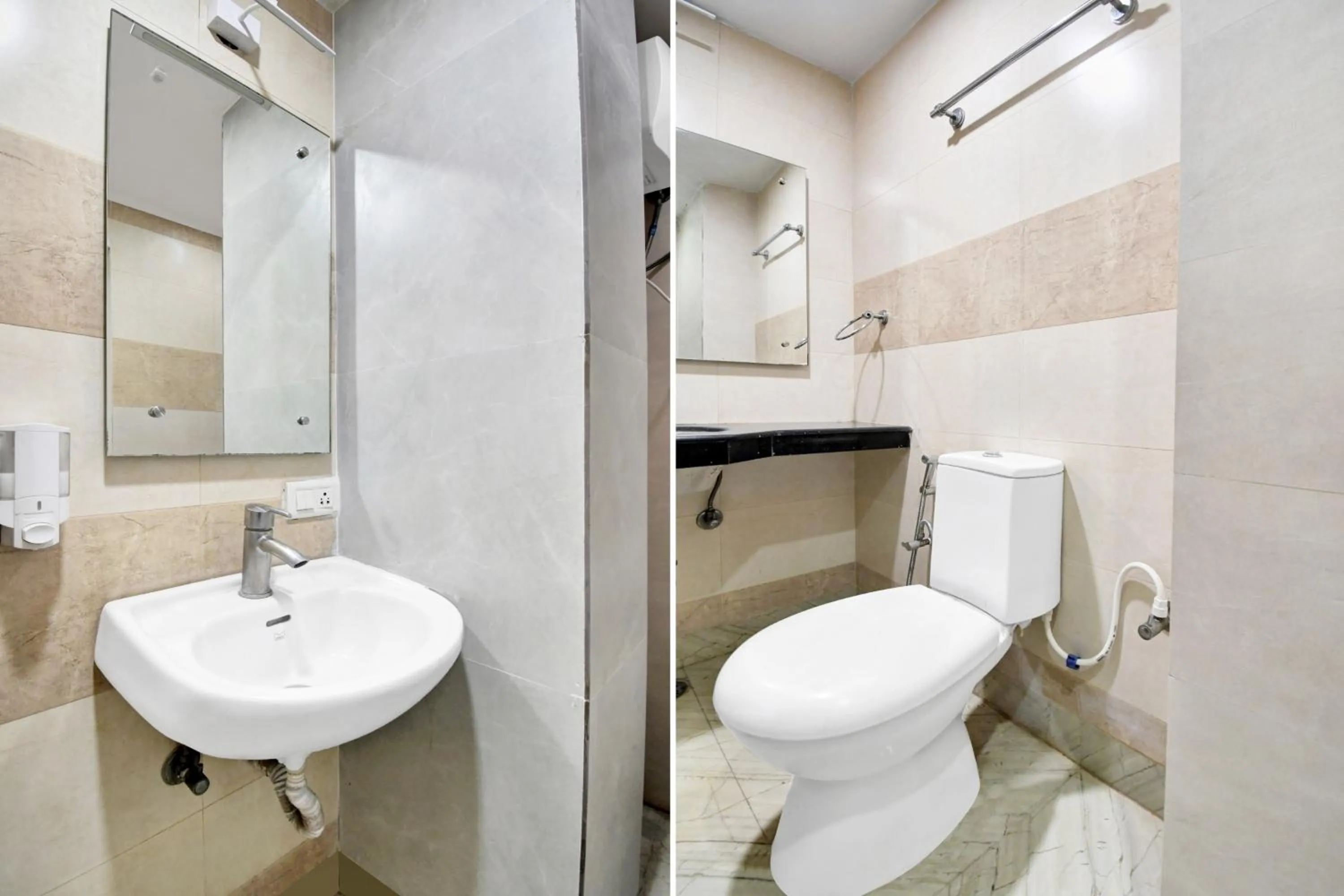 Bathroom in Super Townhouse Ranchi Near Railway Station