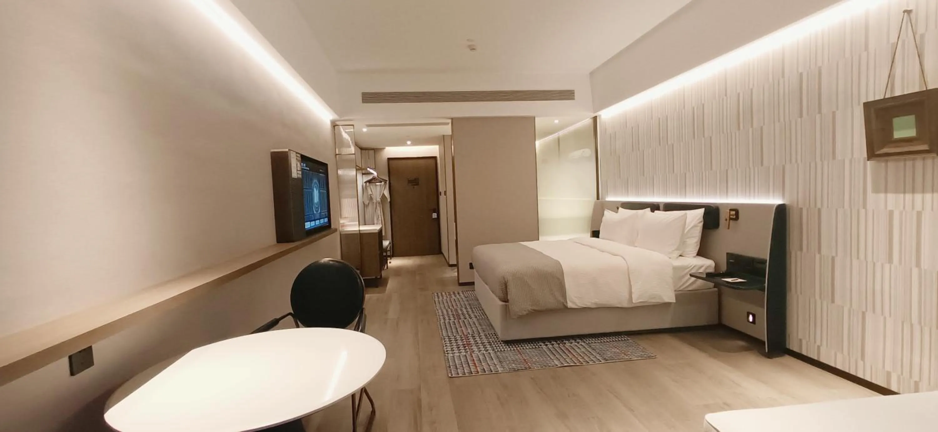 Bed in Wanda Moments, Suzhou Science and Technology Town