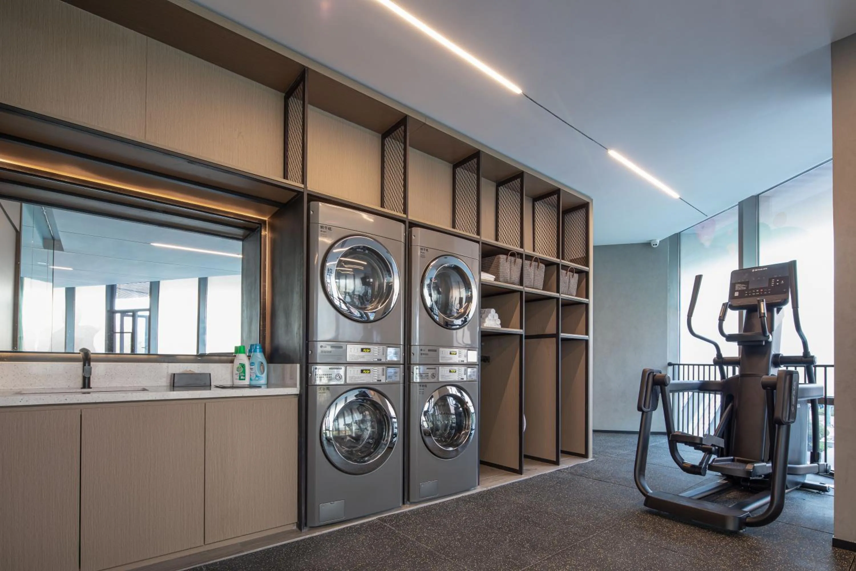 laundry in Wanda Moments, Suzhou Science and Technology Town