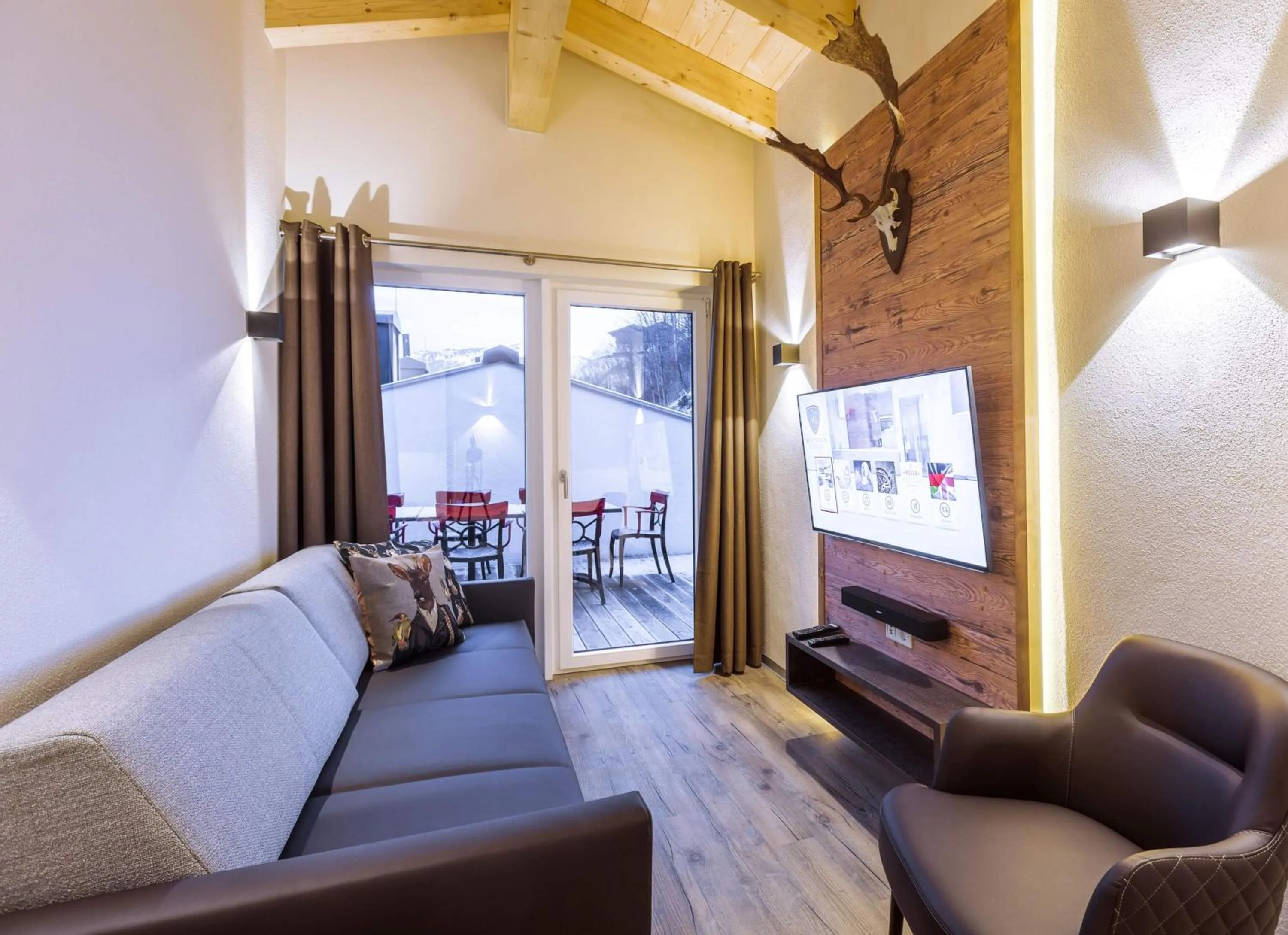 Balcony/Terrace in AvenidA Mountain Lodges Saalbach