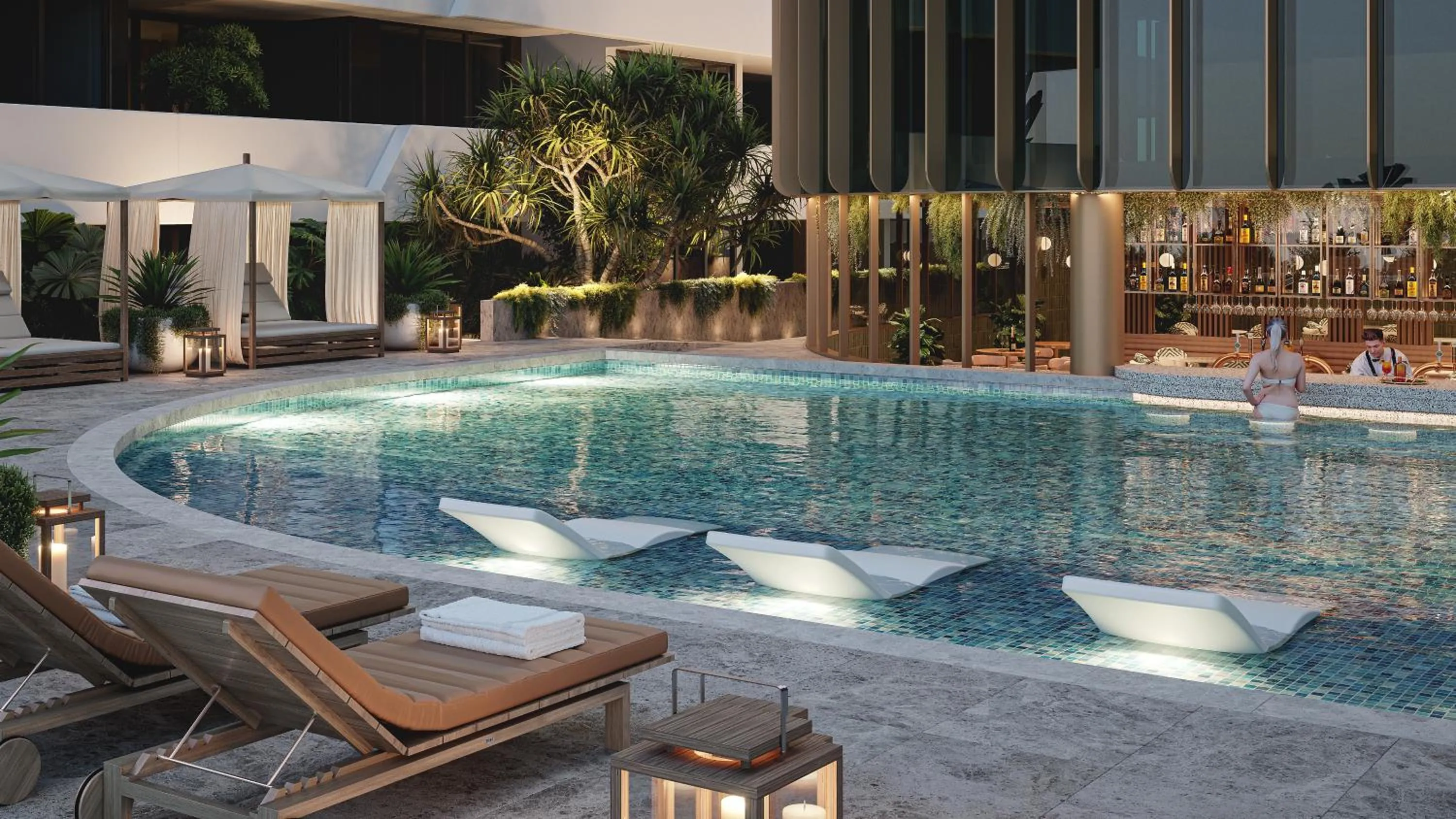 Swimming pool in voco Gosford by IHG