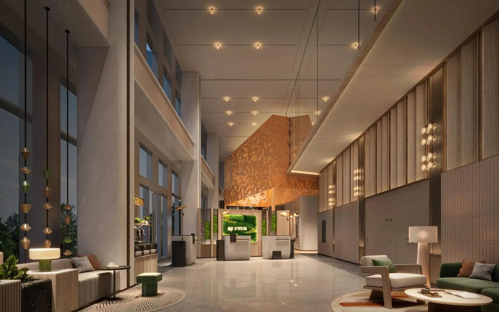 Property building in EVEN Hotel Shanghai Jinqiao by IHG Property building in EVEN Hotel Shanghai Jinqiao by IHG