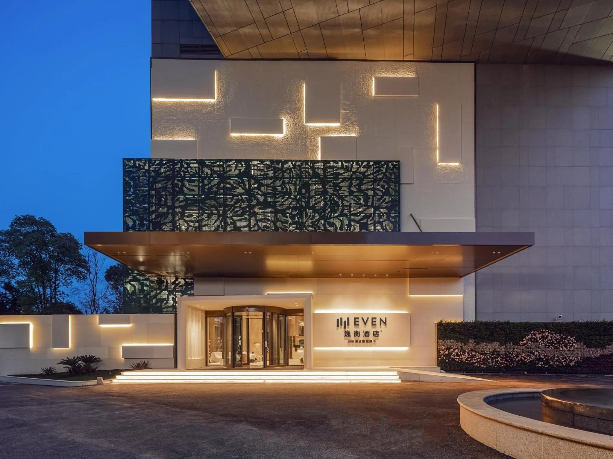 Property building in EVEN Hotel Shanghai Jinqiao by IHG