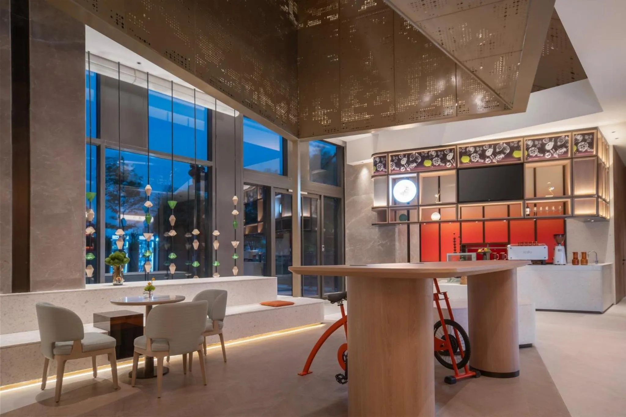 Property building in EVEN Hotel Shanghai Jinqiao by IHG