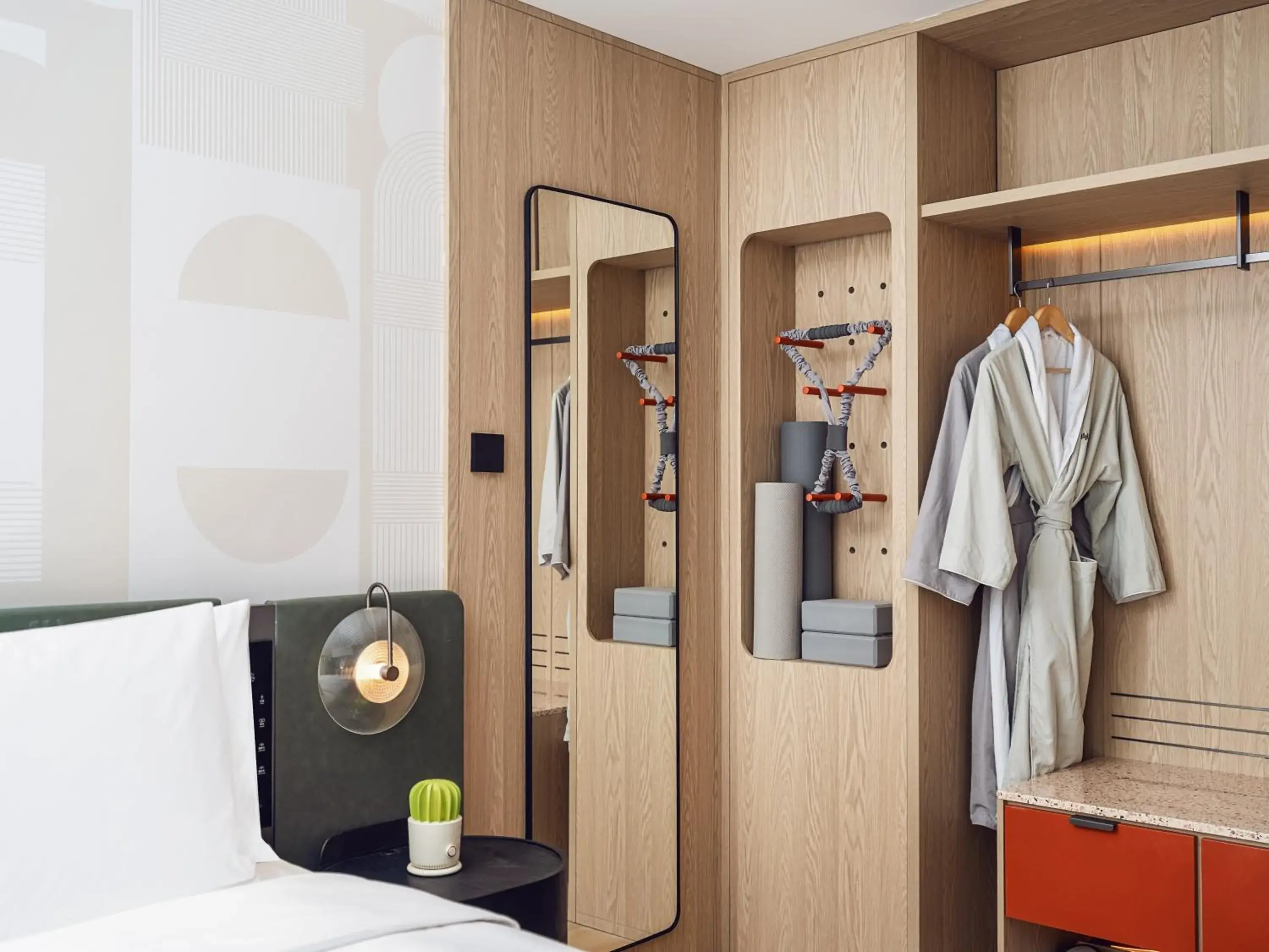 Bed in EVEN Hotel Shanghai Jinqiao by IHG Bed in EVEN Hotel Shanghai Jinqiao by IHG