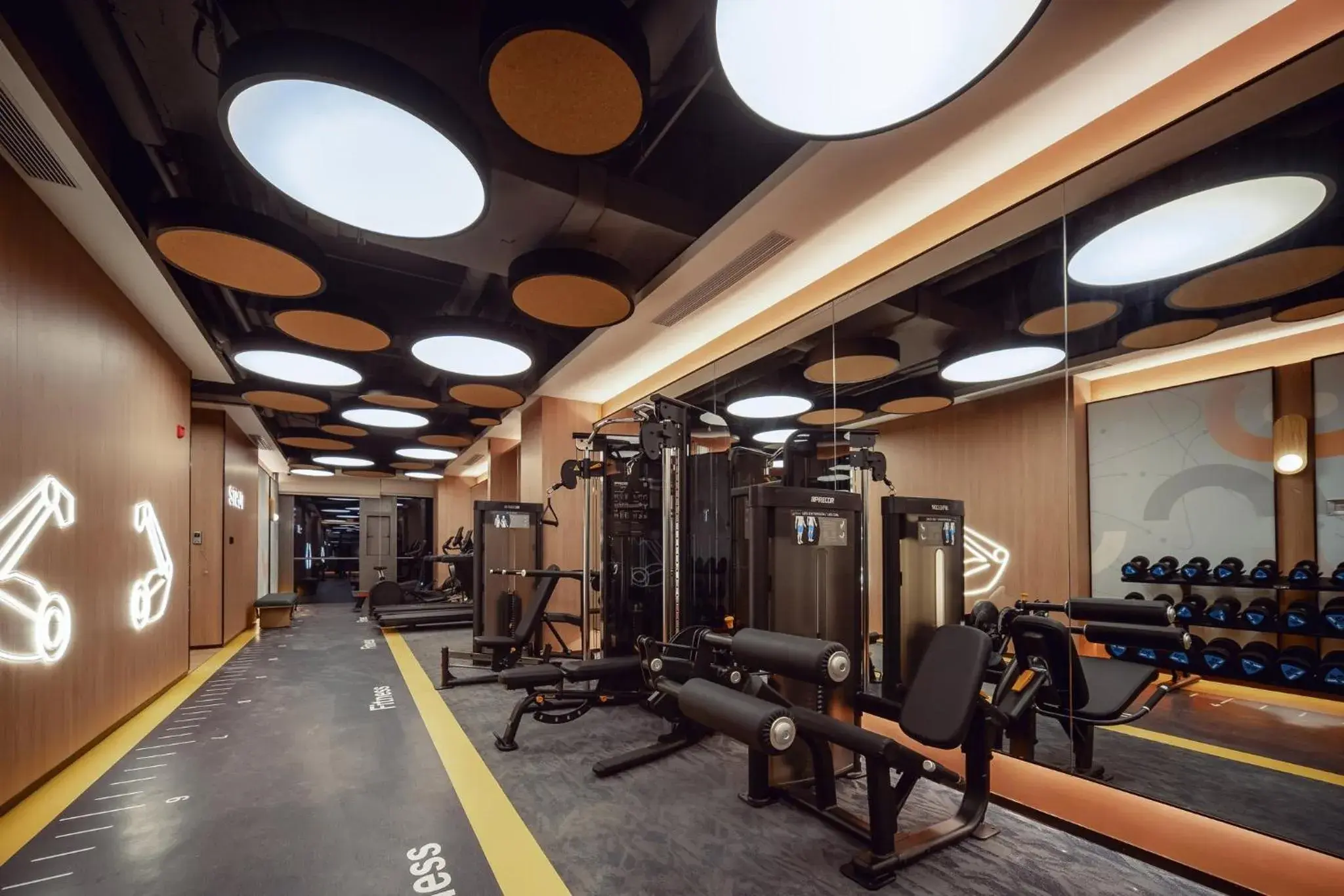 Fitness centre/facilities in EVEN Hotel Shanghai Jinqiao by IHG Fitness centre/facilities in EVEN Hotel Shanghai Jinqiao by IHG