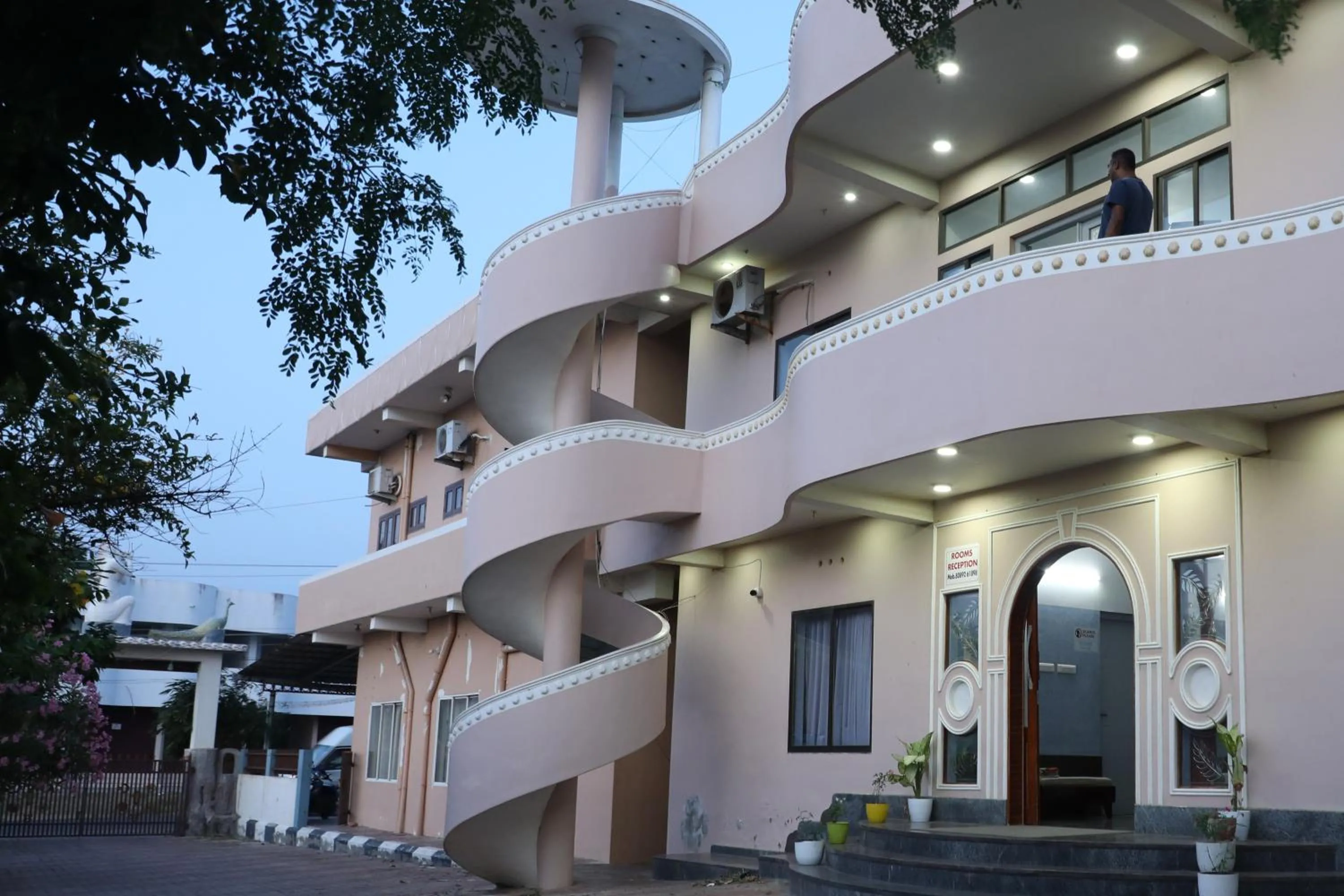 Property building in Sauhrudam Resort and Restaurant-Kanyakumari