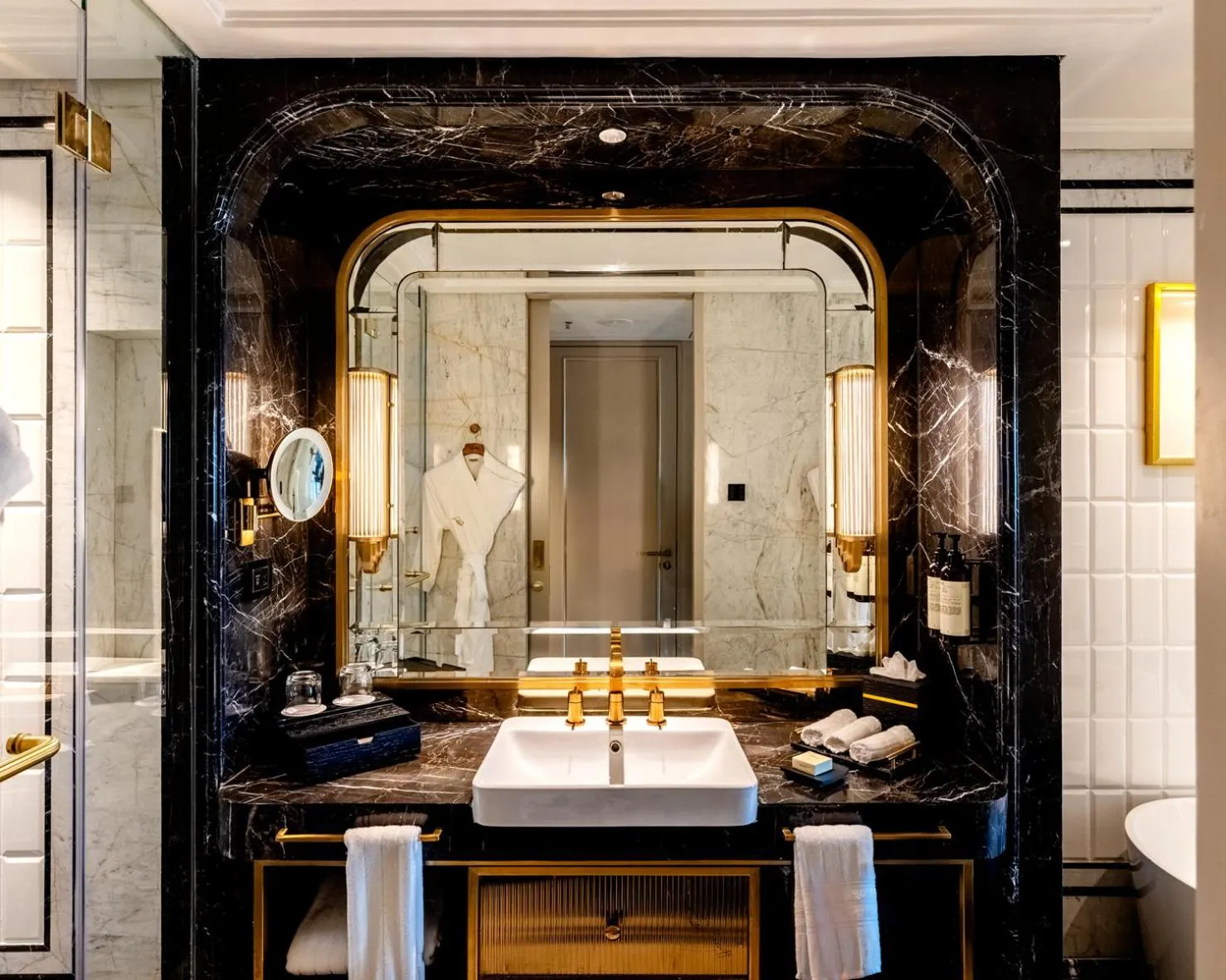 Bathroom in Fairmont Mumbai