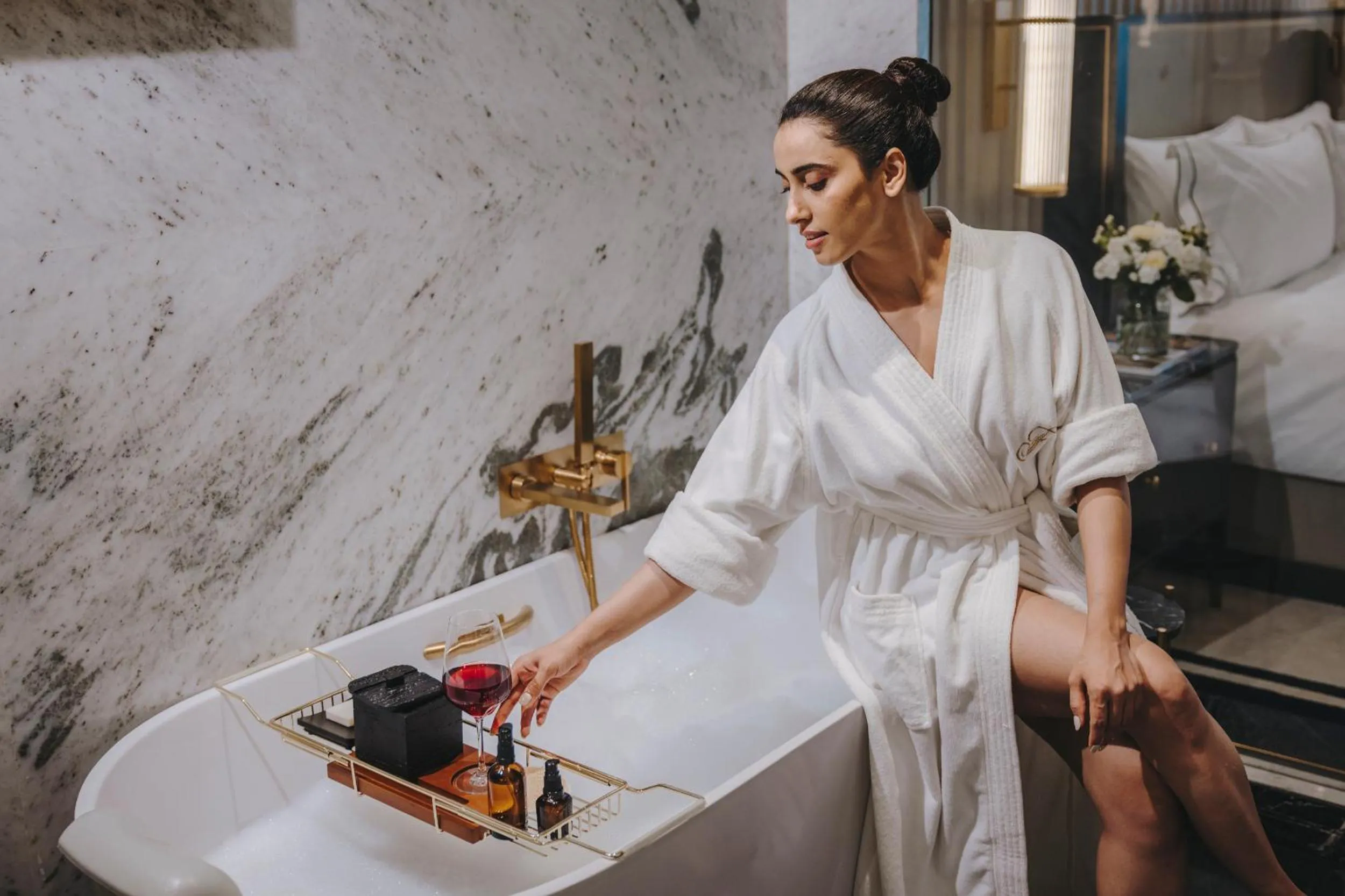 Bath in Fairmont Mumbai