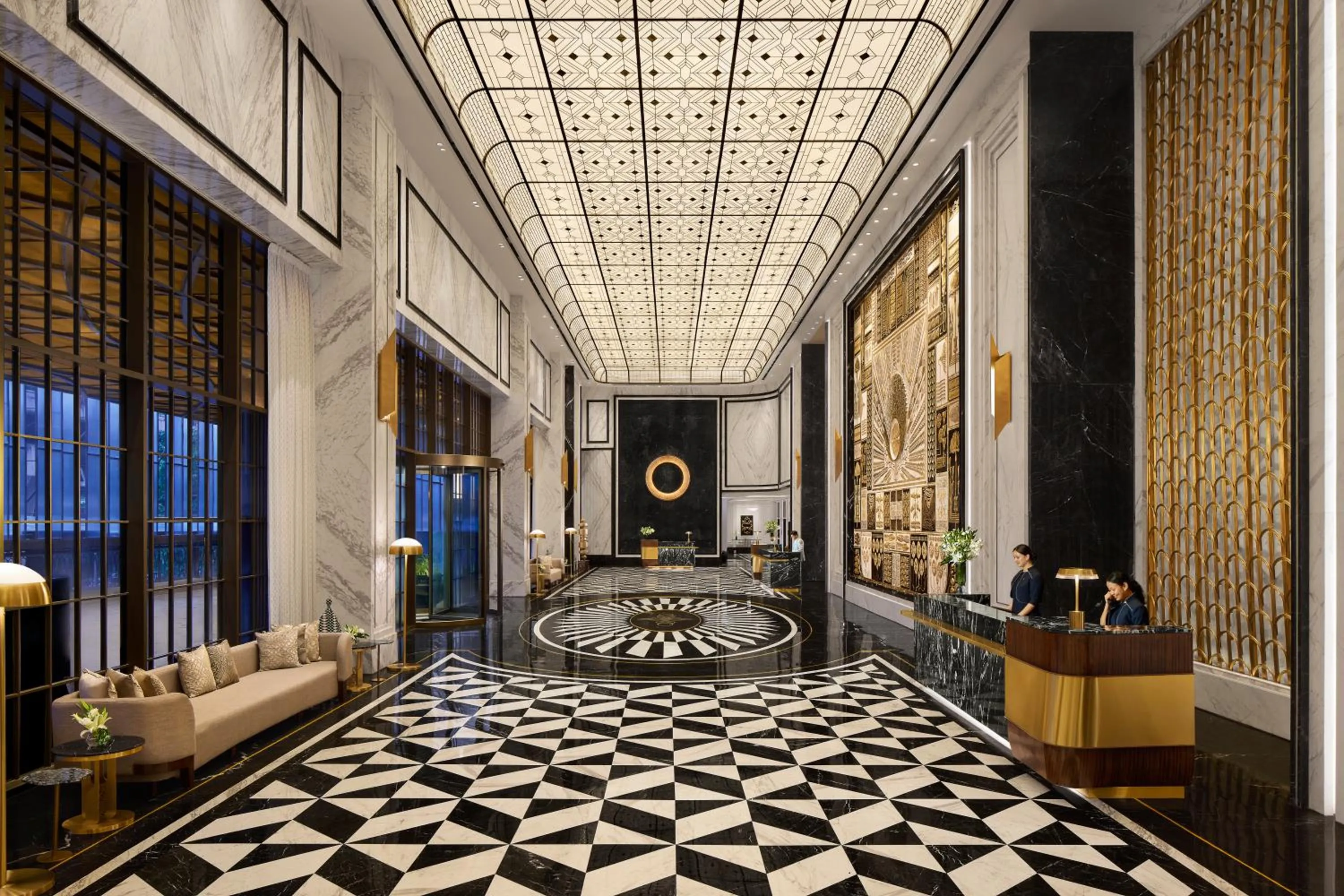 Lobby or reception in Fairmont Mumbai