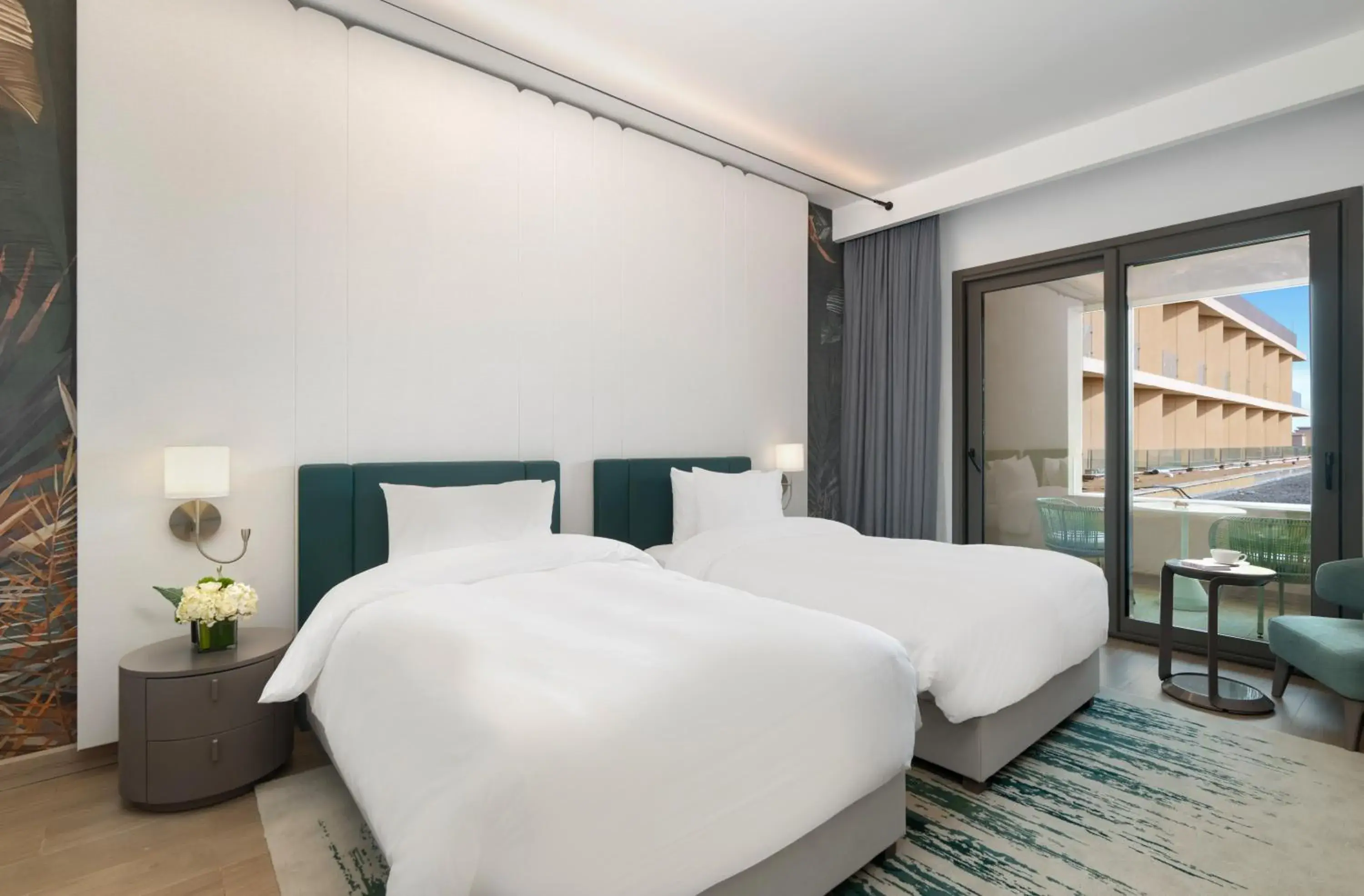 Premium Twin Room with Pool View in Rixos Obhur Jeddah Resort & Villas - All-Inclusive Premium Twin Room with Pool View in Rixos Obhur Jeddah Resort & Villas - All-Inclusive