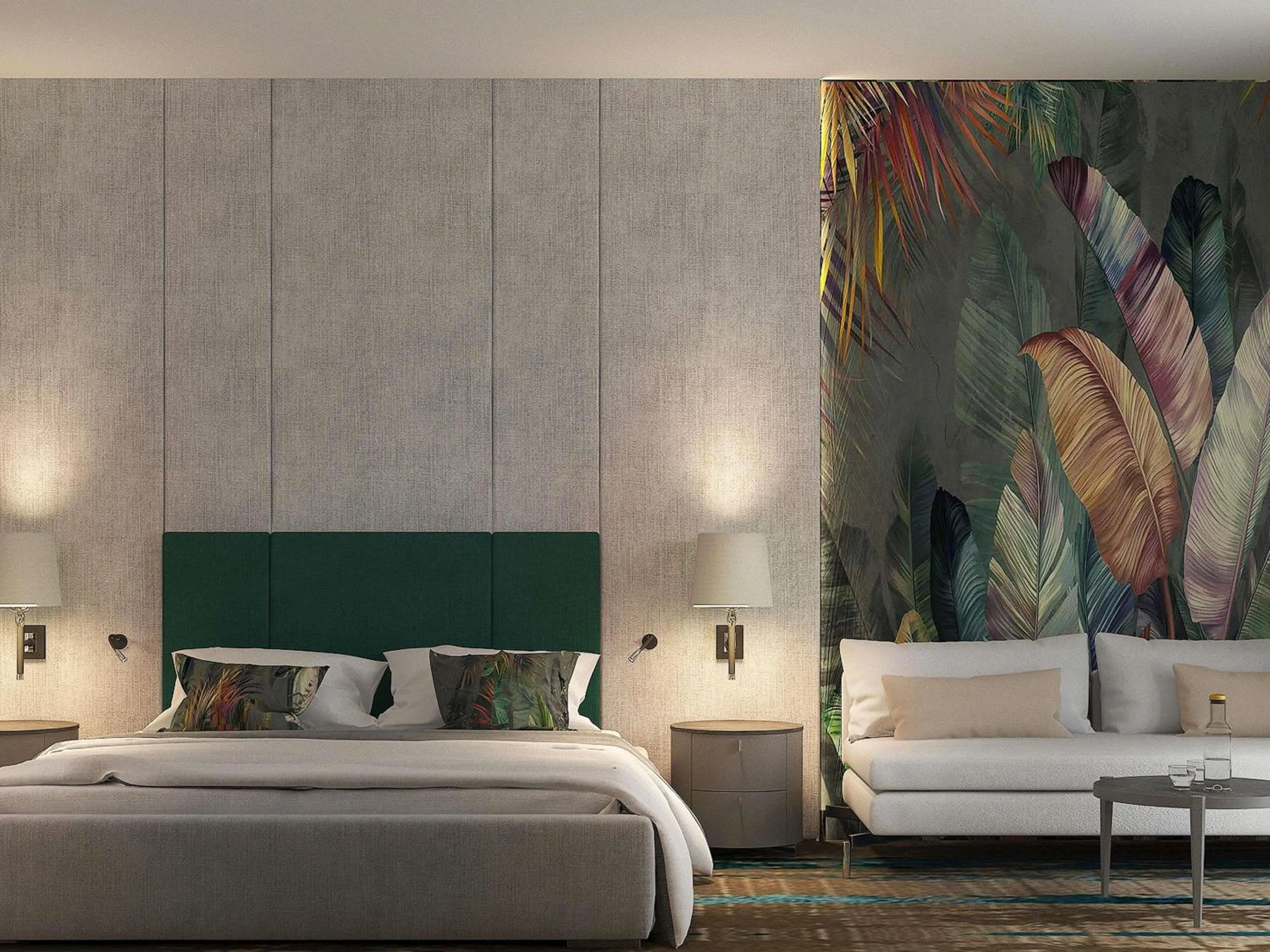 Bedroom, Bed in Rixos Obhur Jeddah Resort & Villas - All-Inclusive