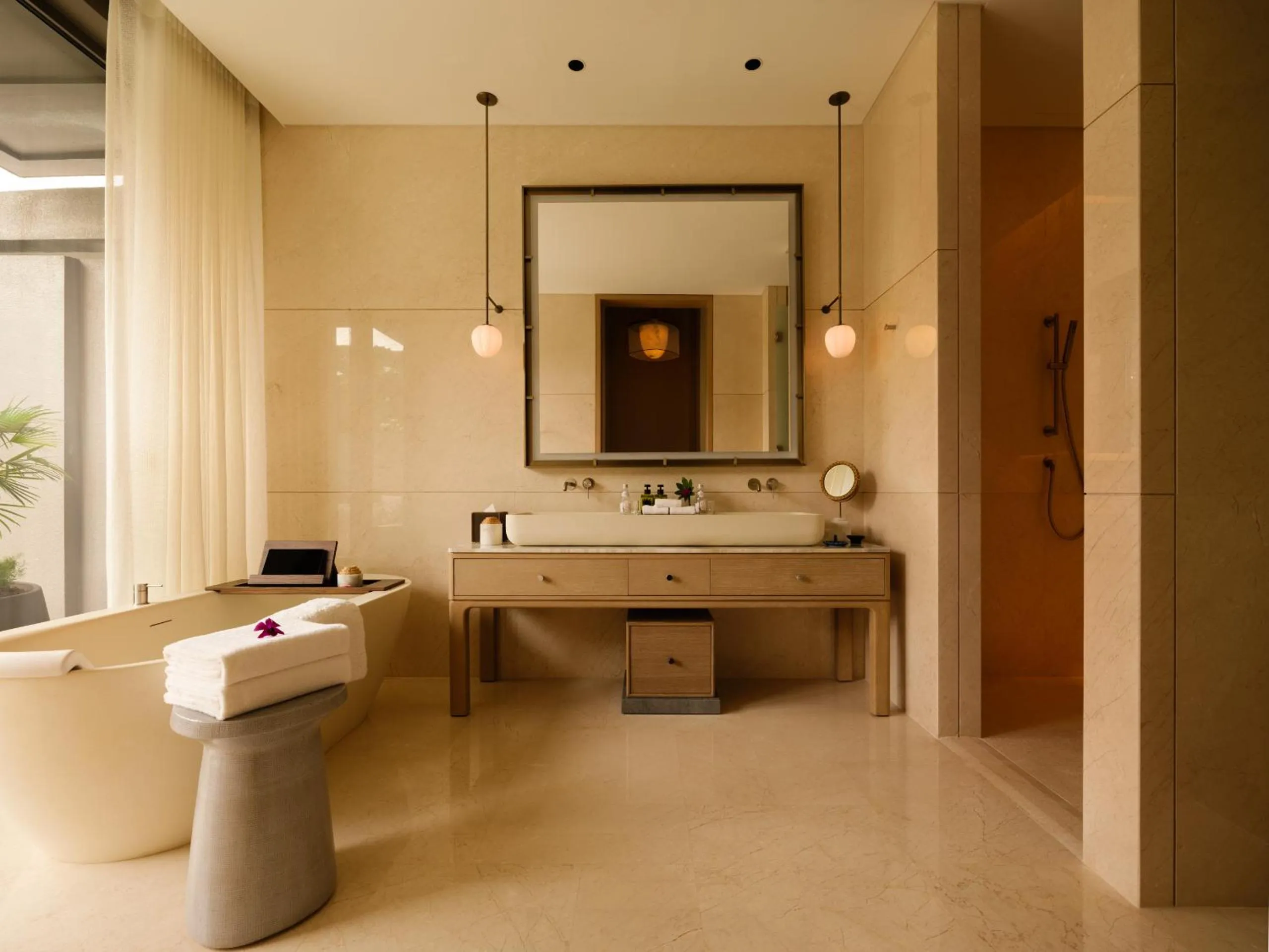 Bathroom in Raffles Sentosa Singapore