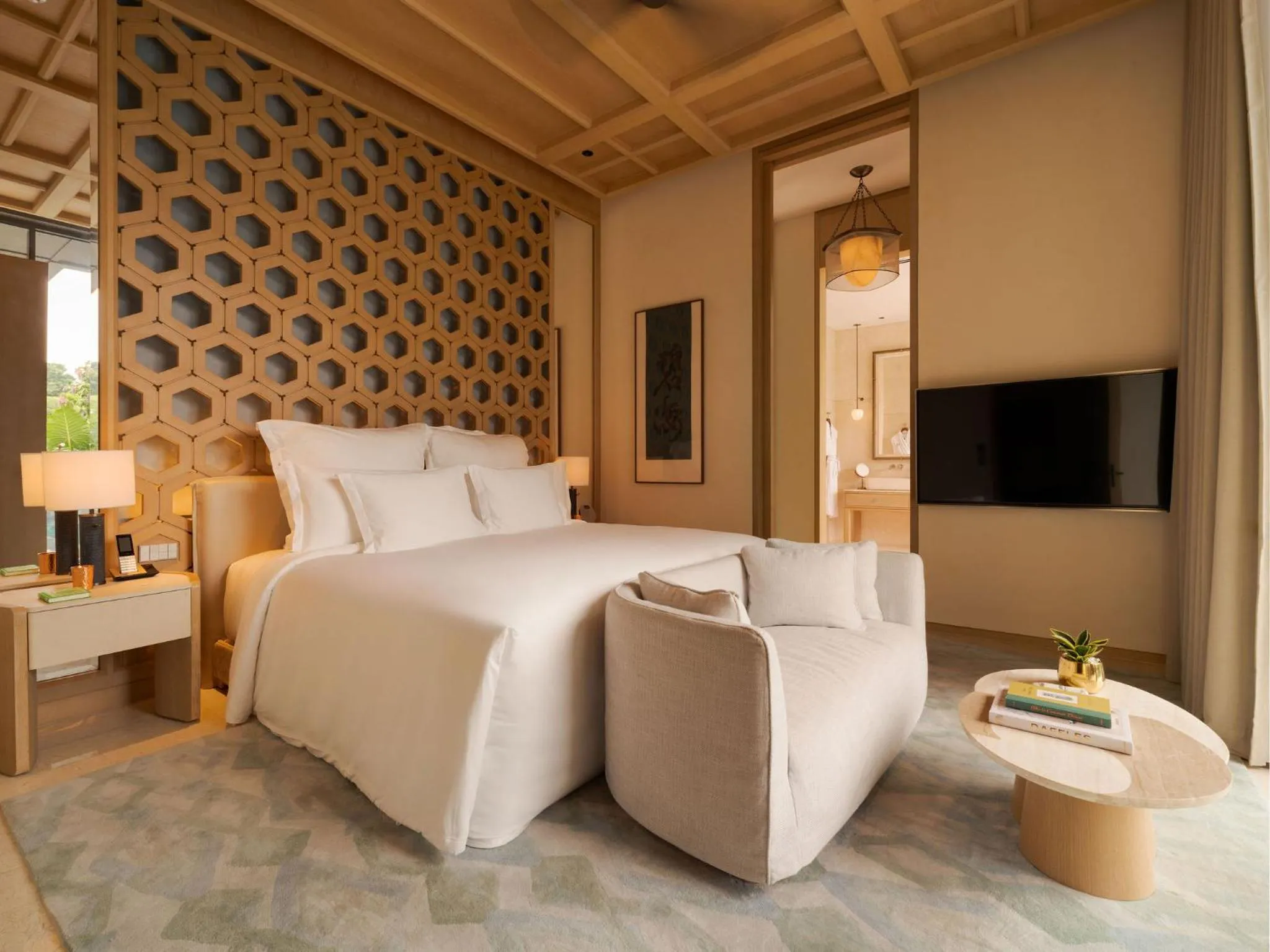 Bedroom, Bed in Raffles Sentosa Singapore