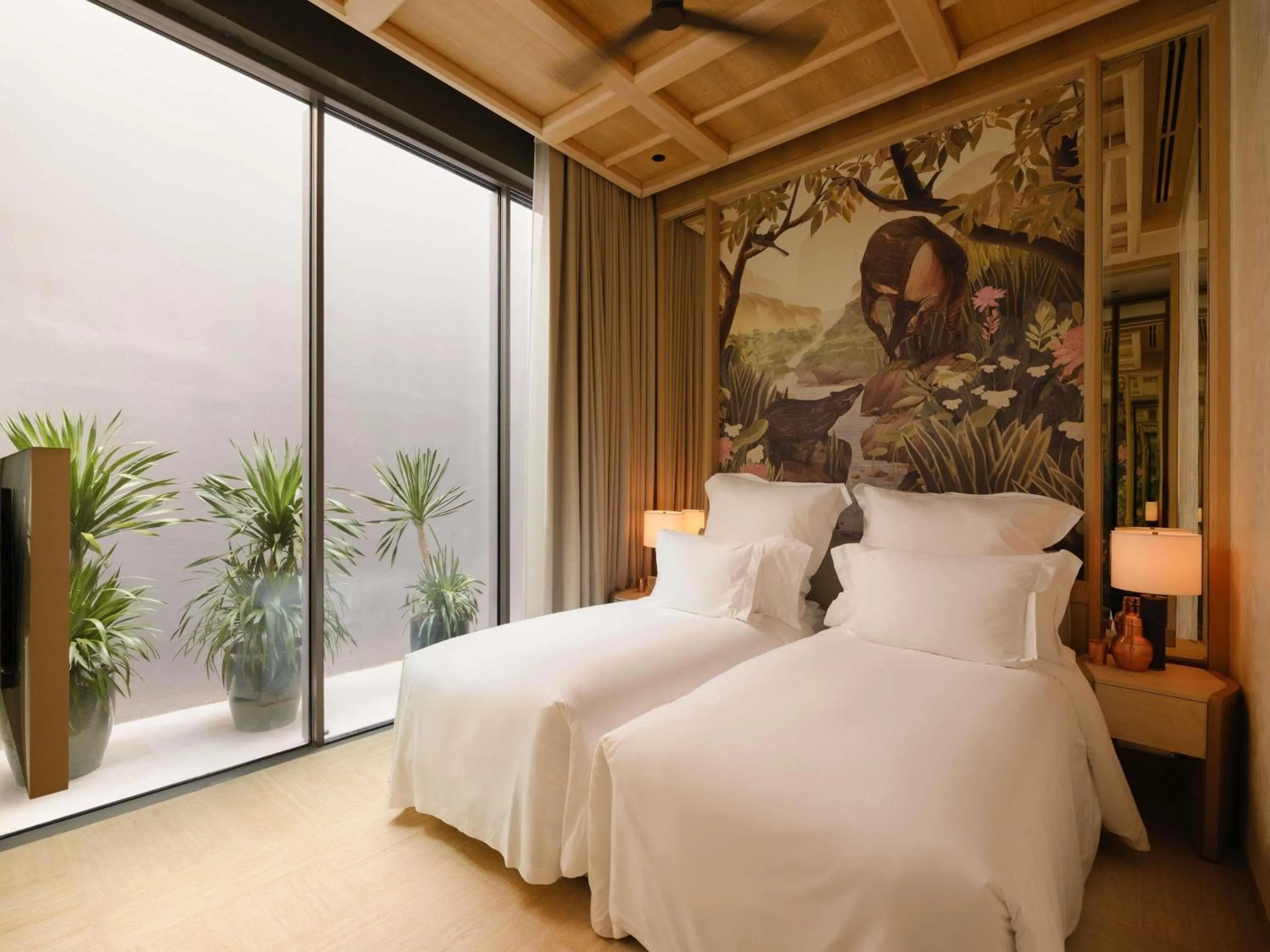 Bedroom, Bed in Raffles Sentosa Singapore