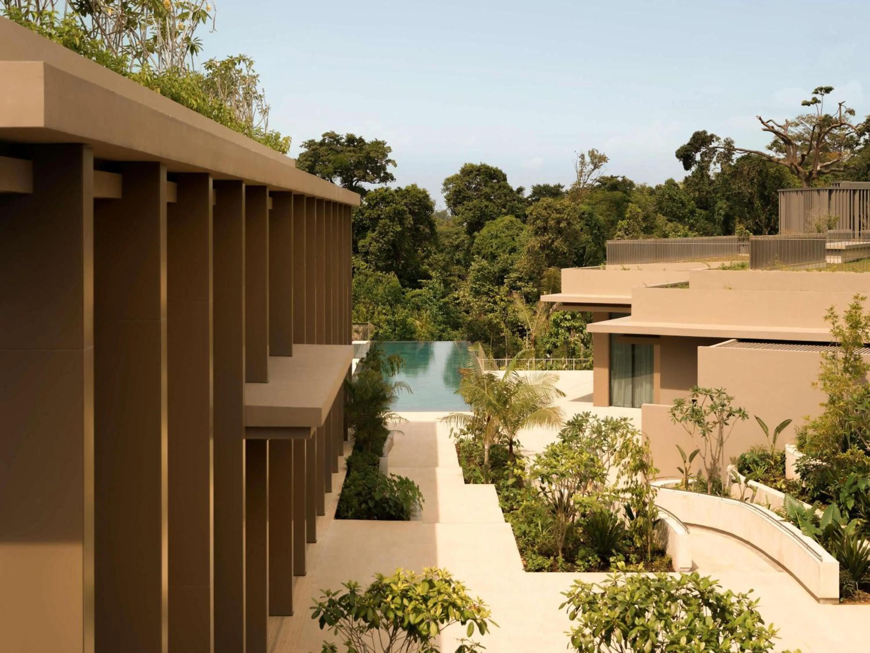 Property building in Raffles Sentosa Singapore