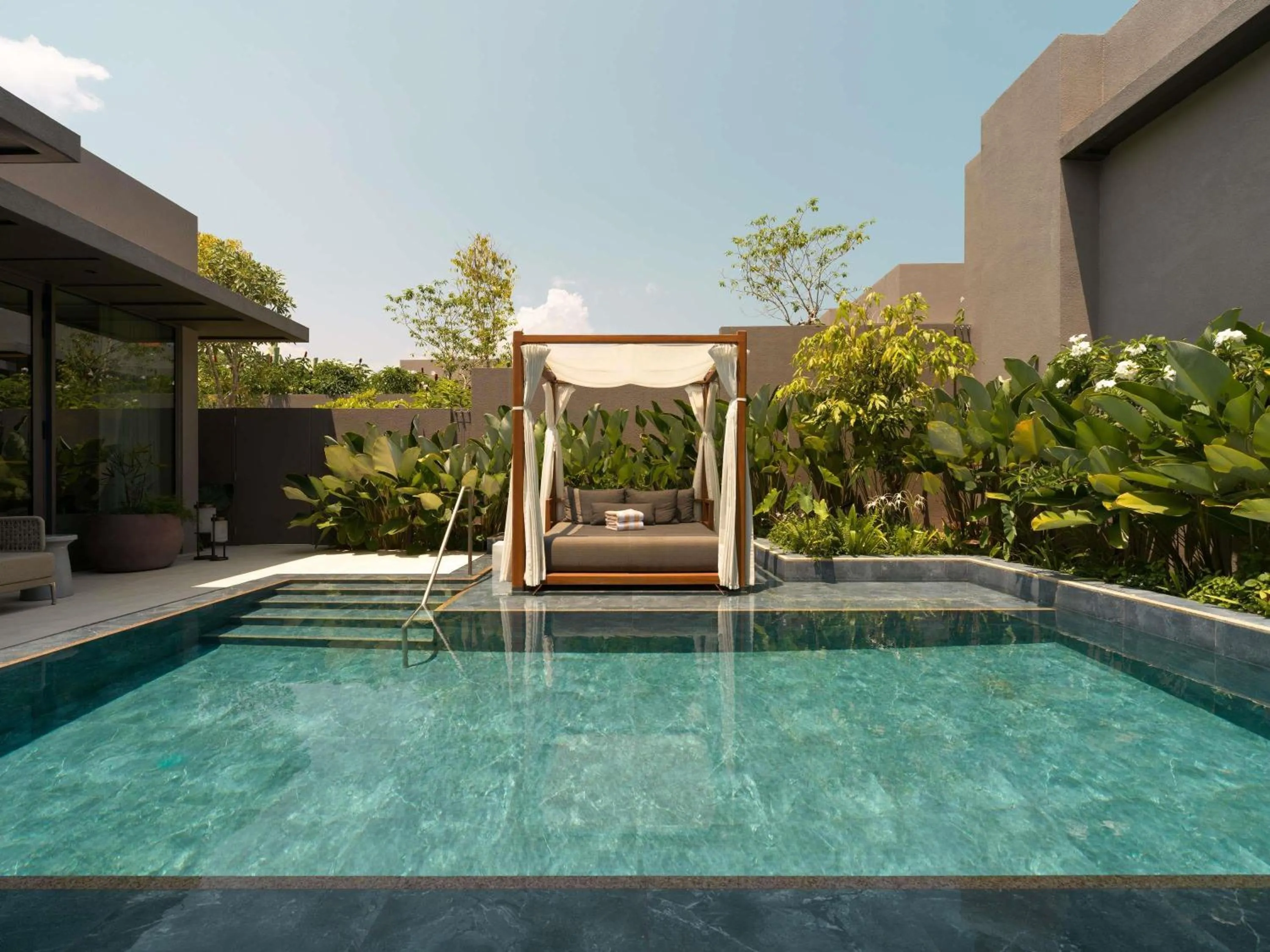 Bedroom in Raffles Sentosa Singapore