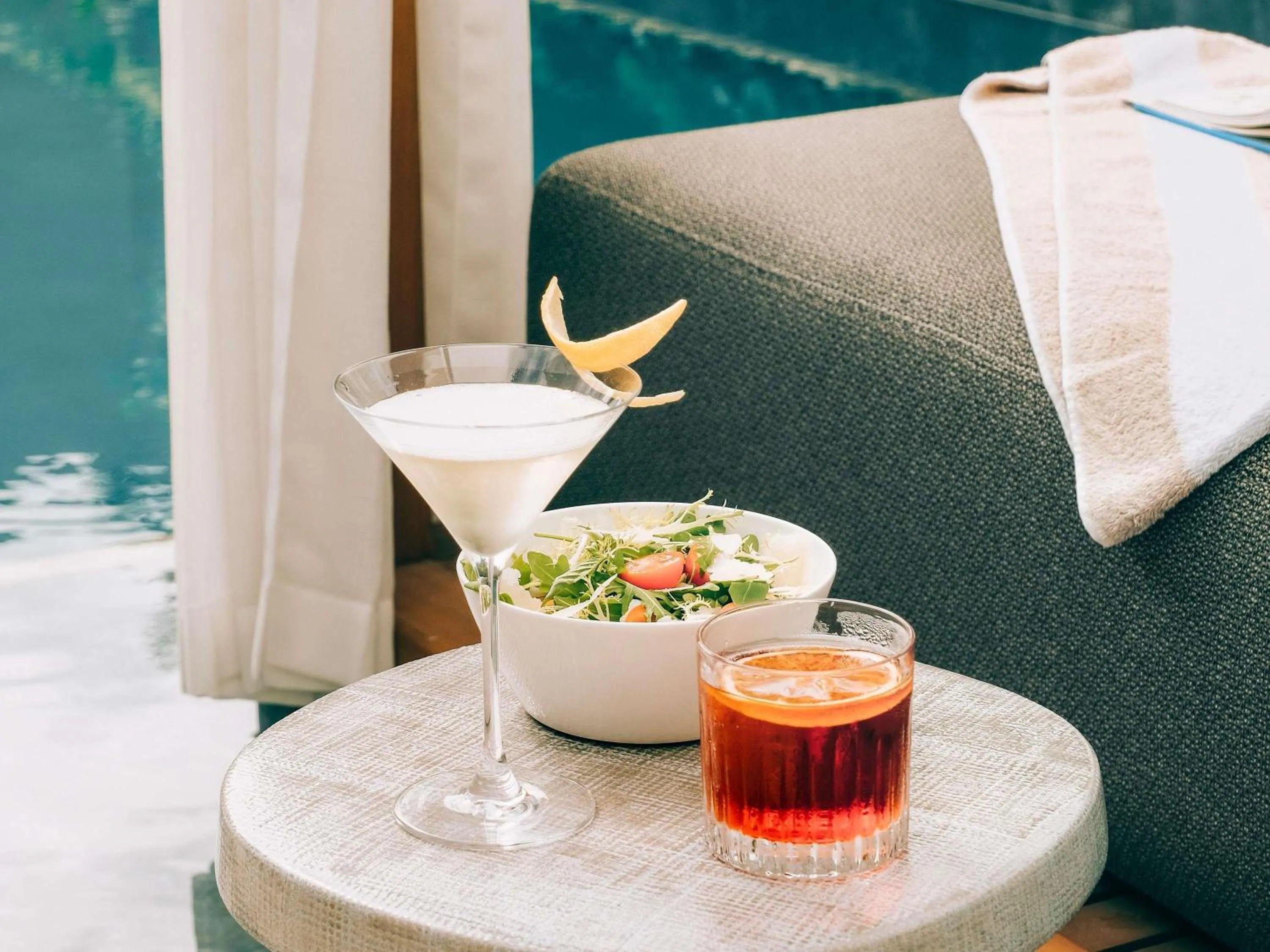 Bedroom in Raffles Sentosa Singapore