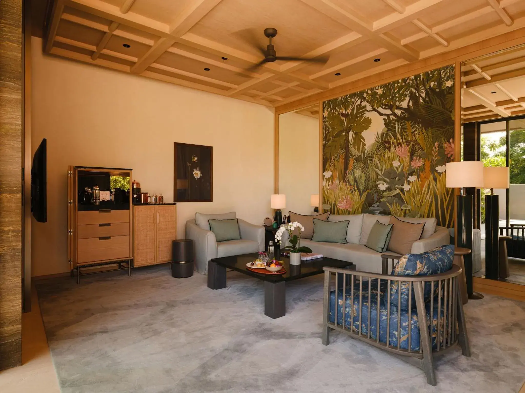 Living room in Raffles Sentosa Singapore Living room in Raffles Sentosa Singapore