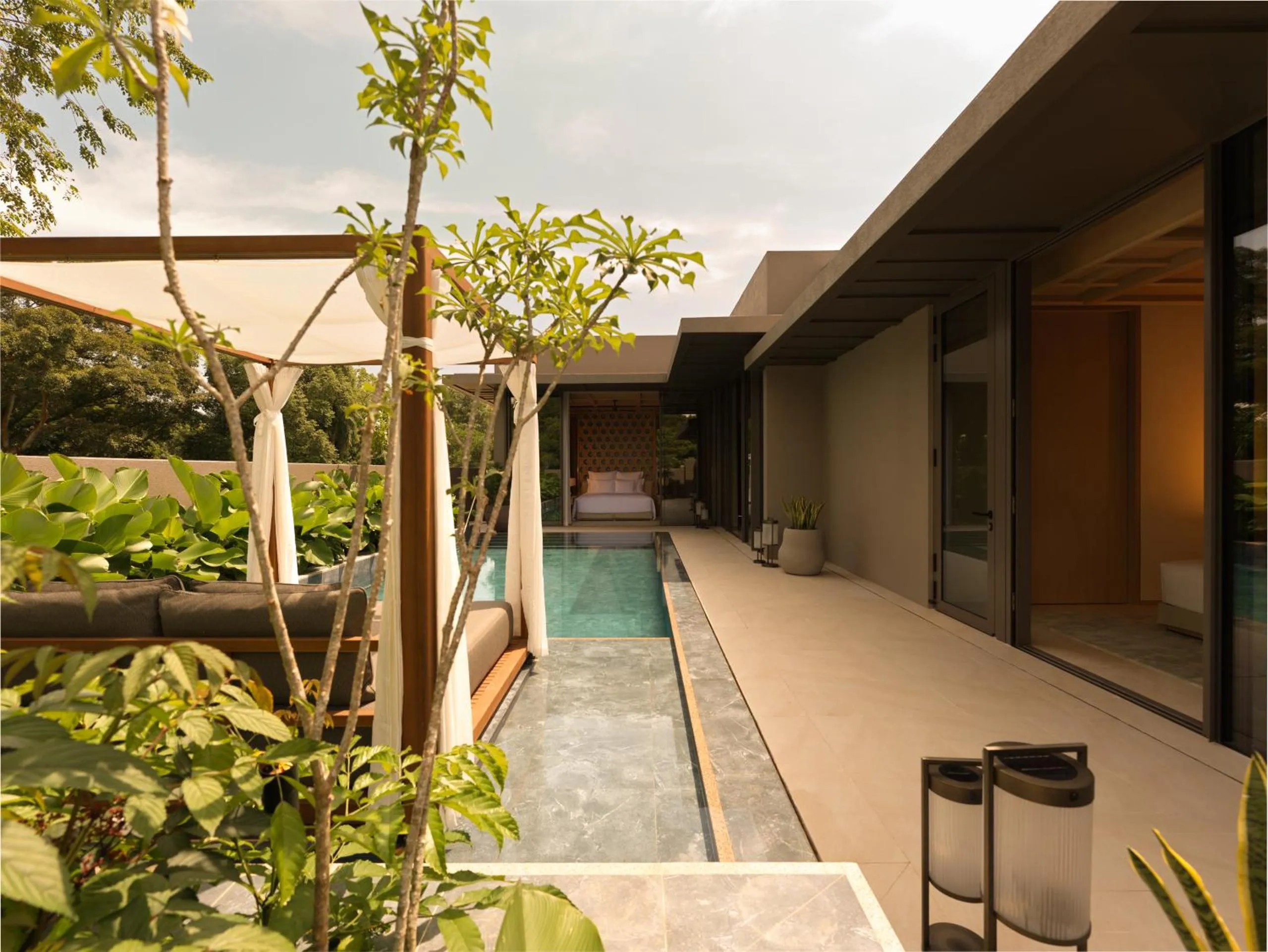 Balcony/Terrace in Raffles Sentosa Singapore