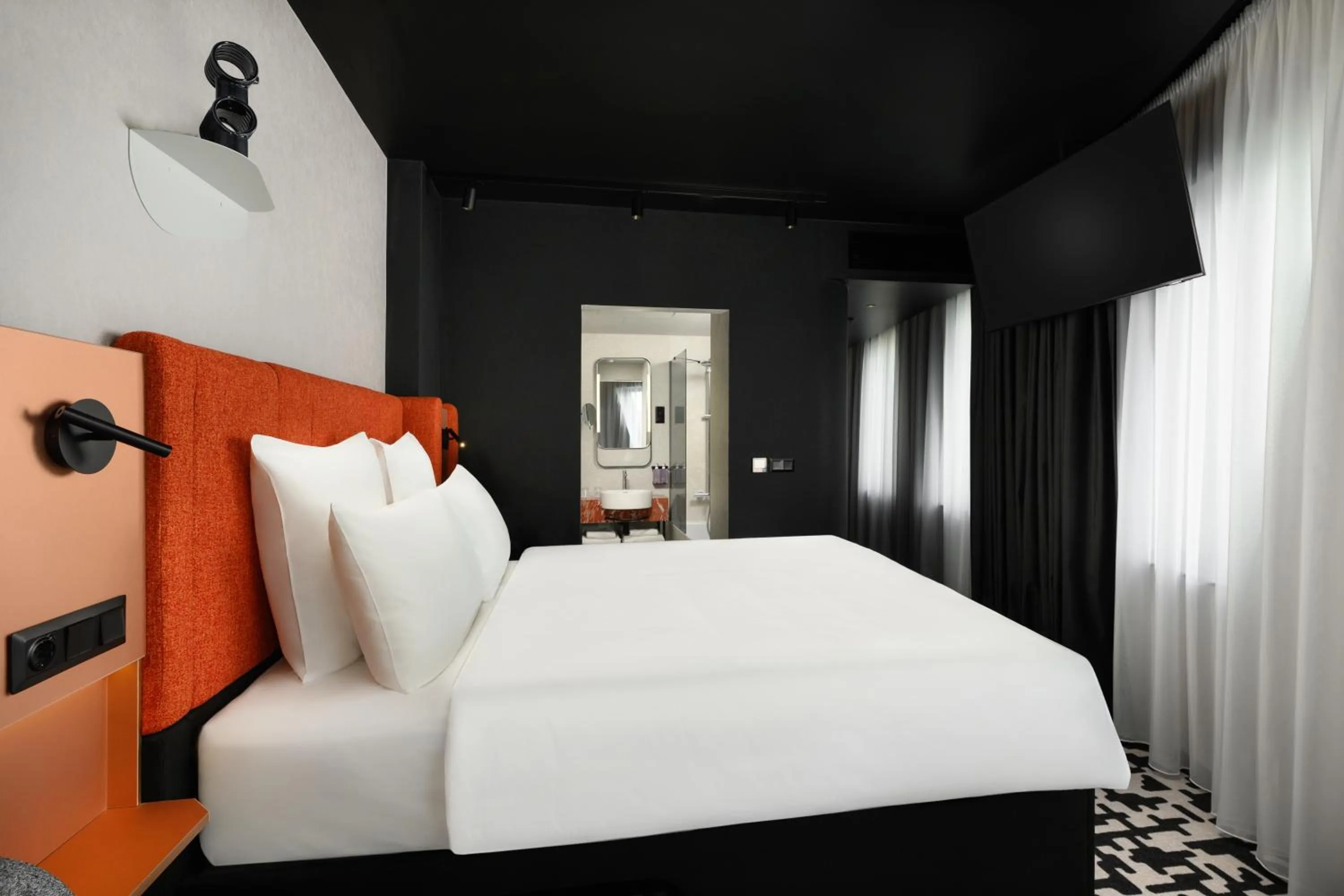 Bed in TRIBE Budapest Airport