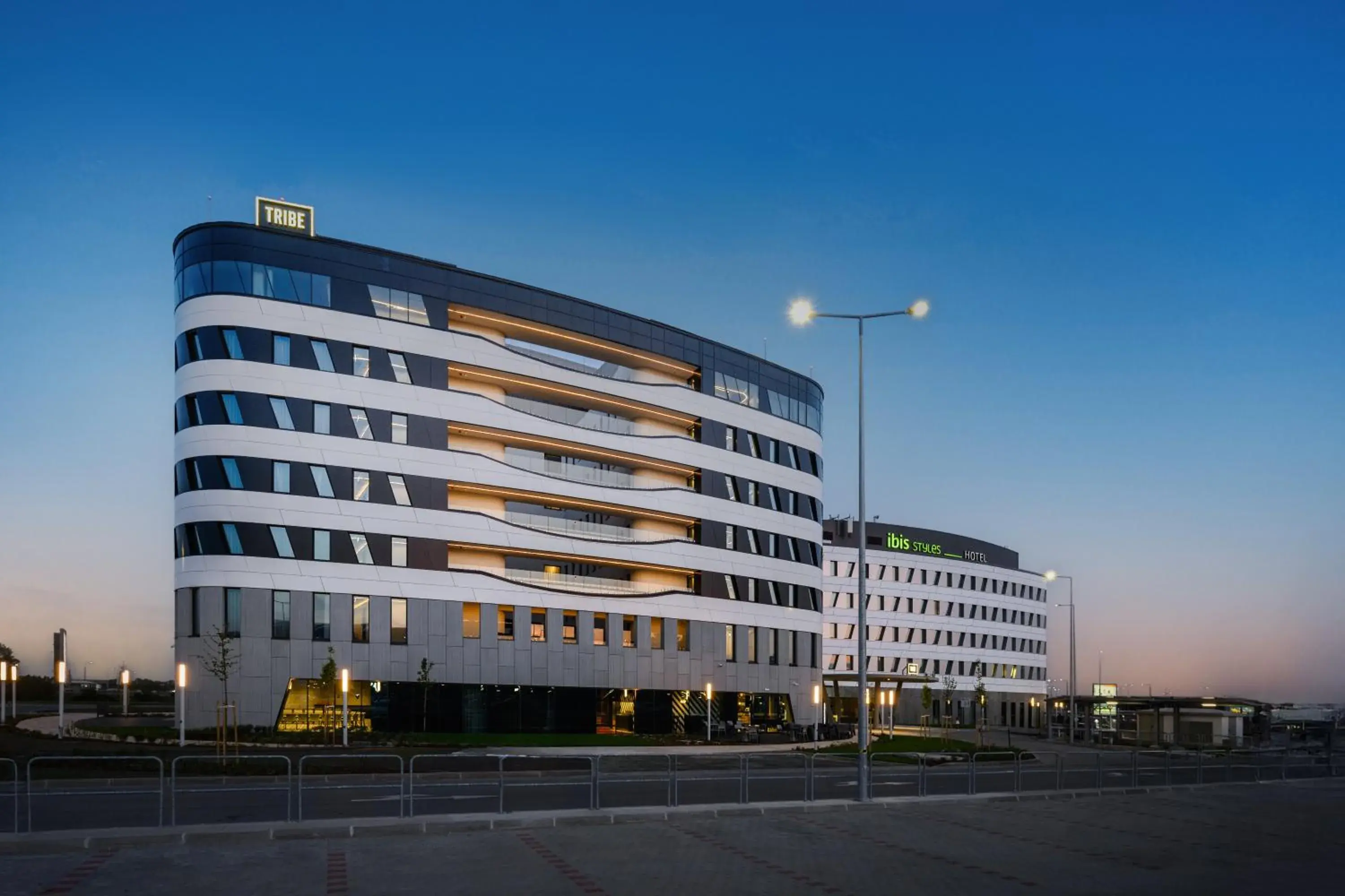 Property building in TRIBE Budapest Airport Property building in TRIBE Budapest Airport