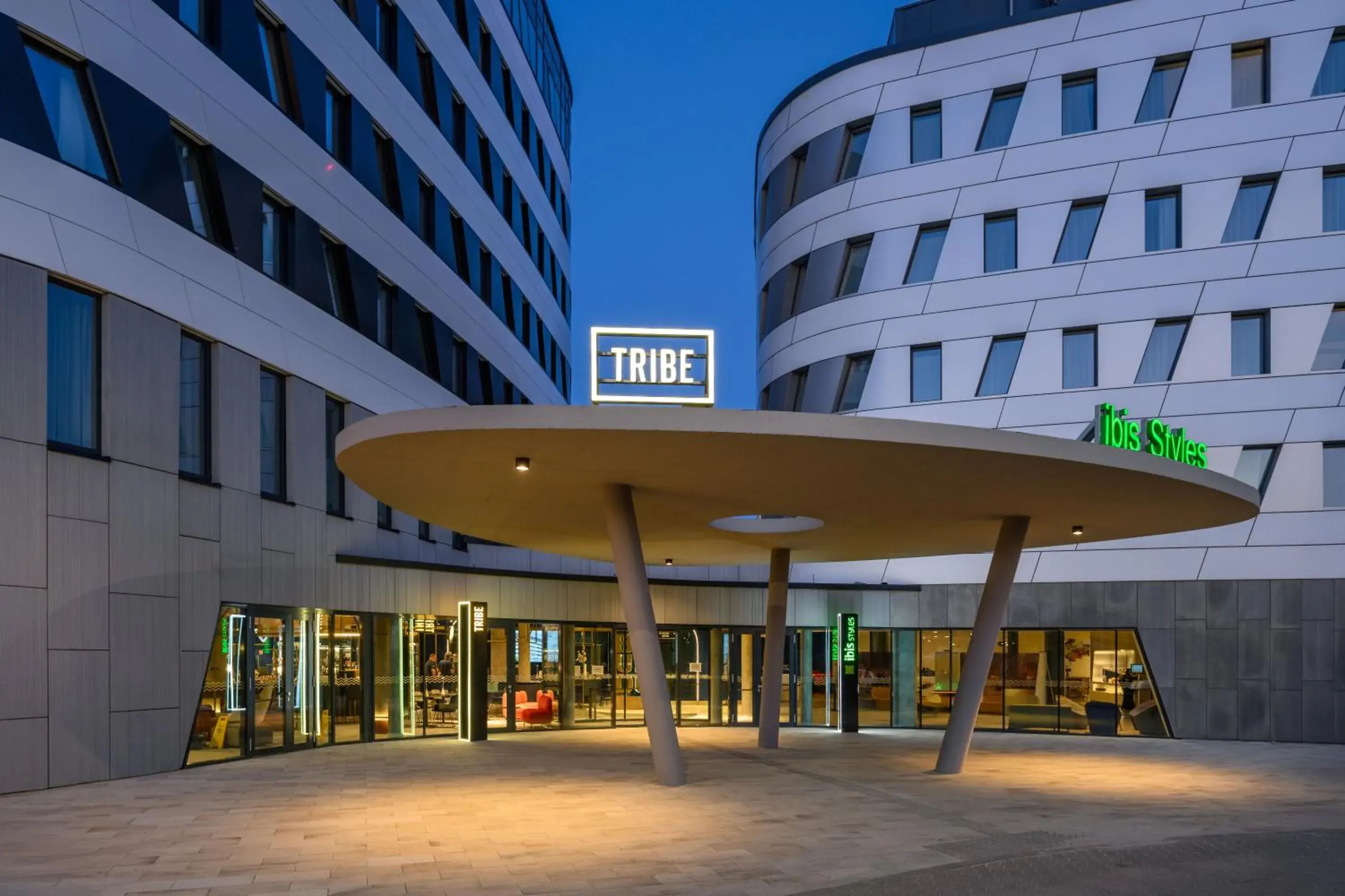 Property building in TRIBE Budapest Airport Property building in TRIBE Budapest Airport