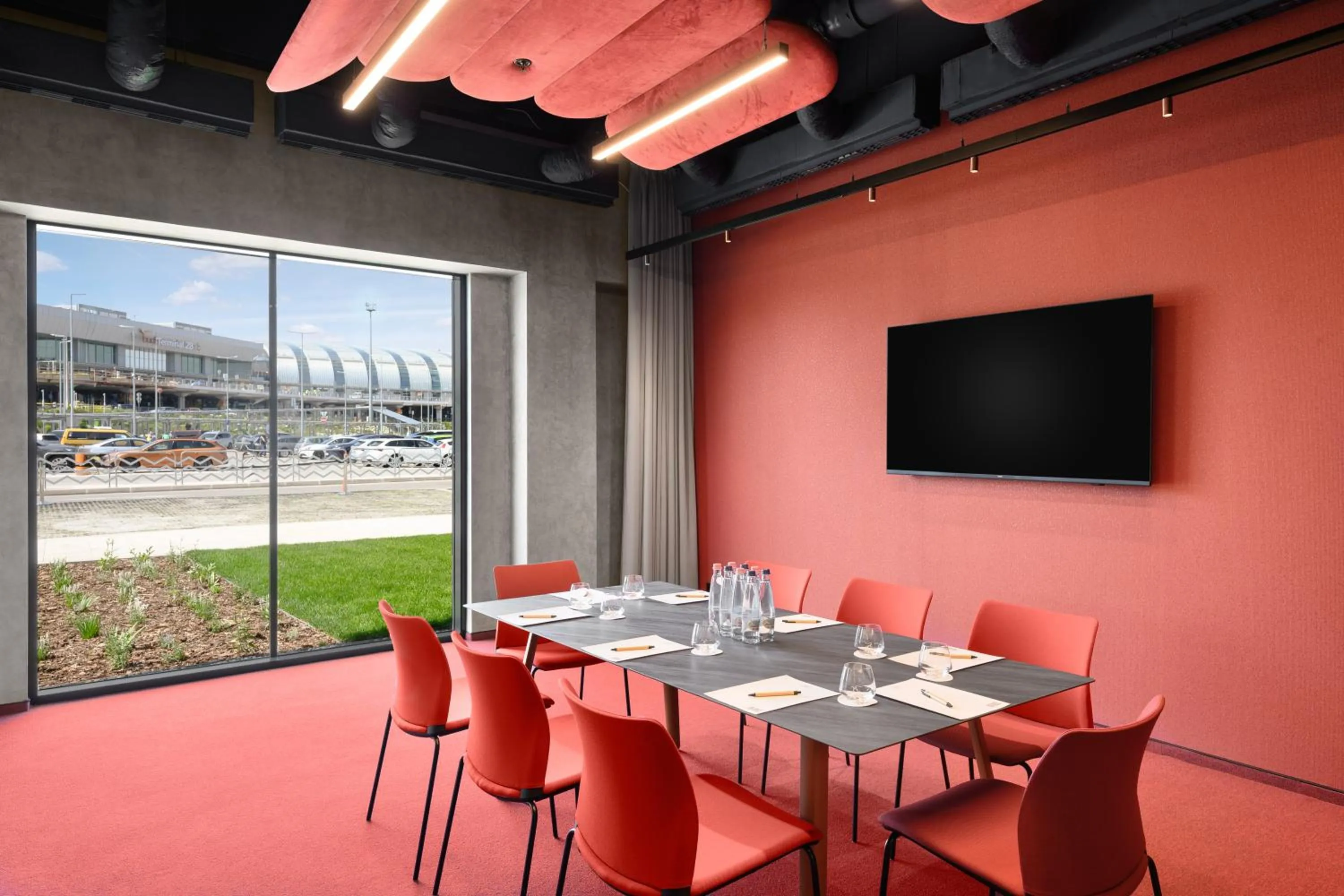 Meeting/conference room in TRIBE Budapest Airport
