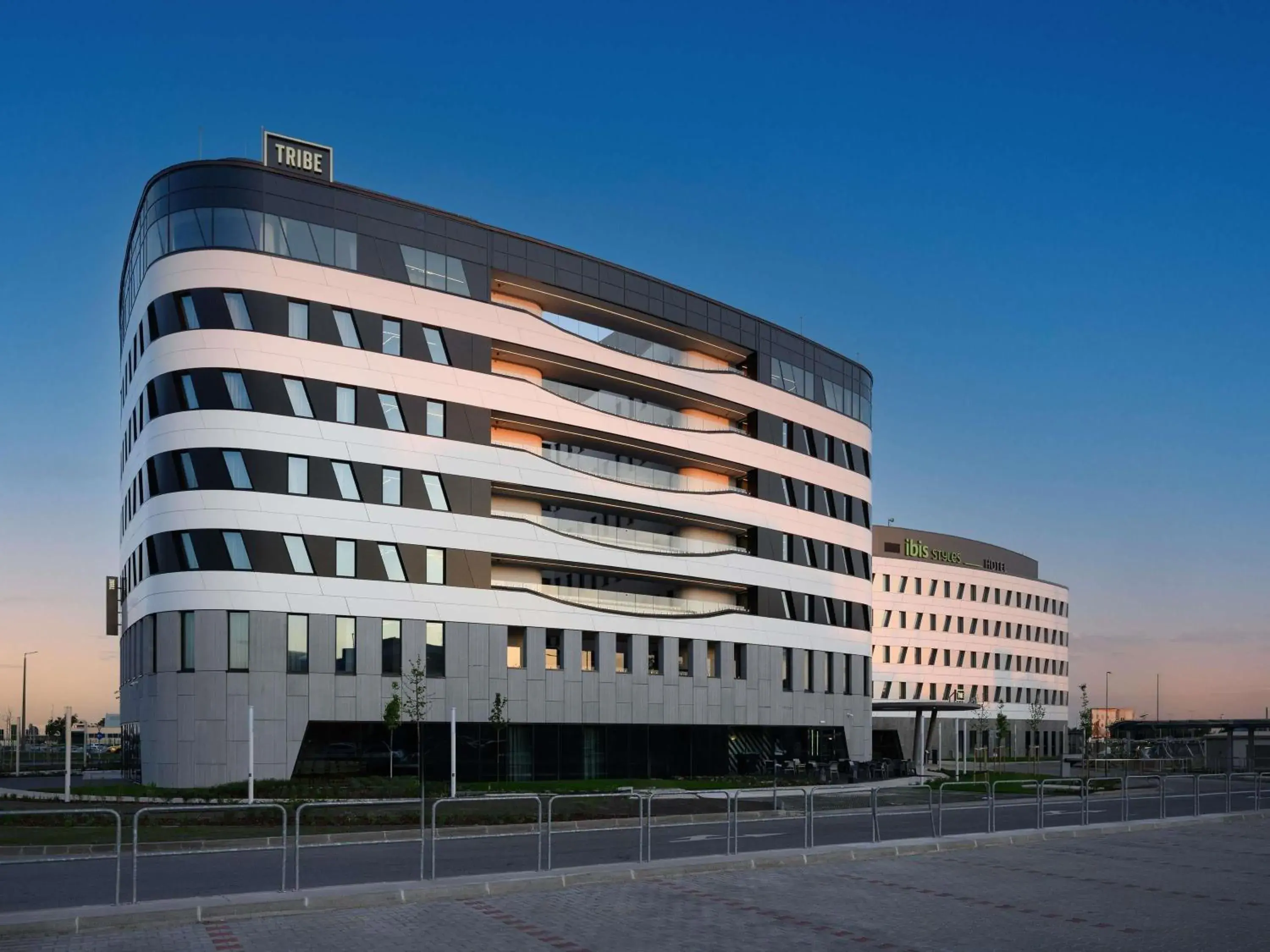 Property building in TRIBE Budapest Airport Property building in TRIBE Budapest Airport