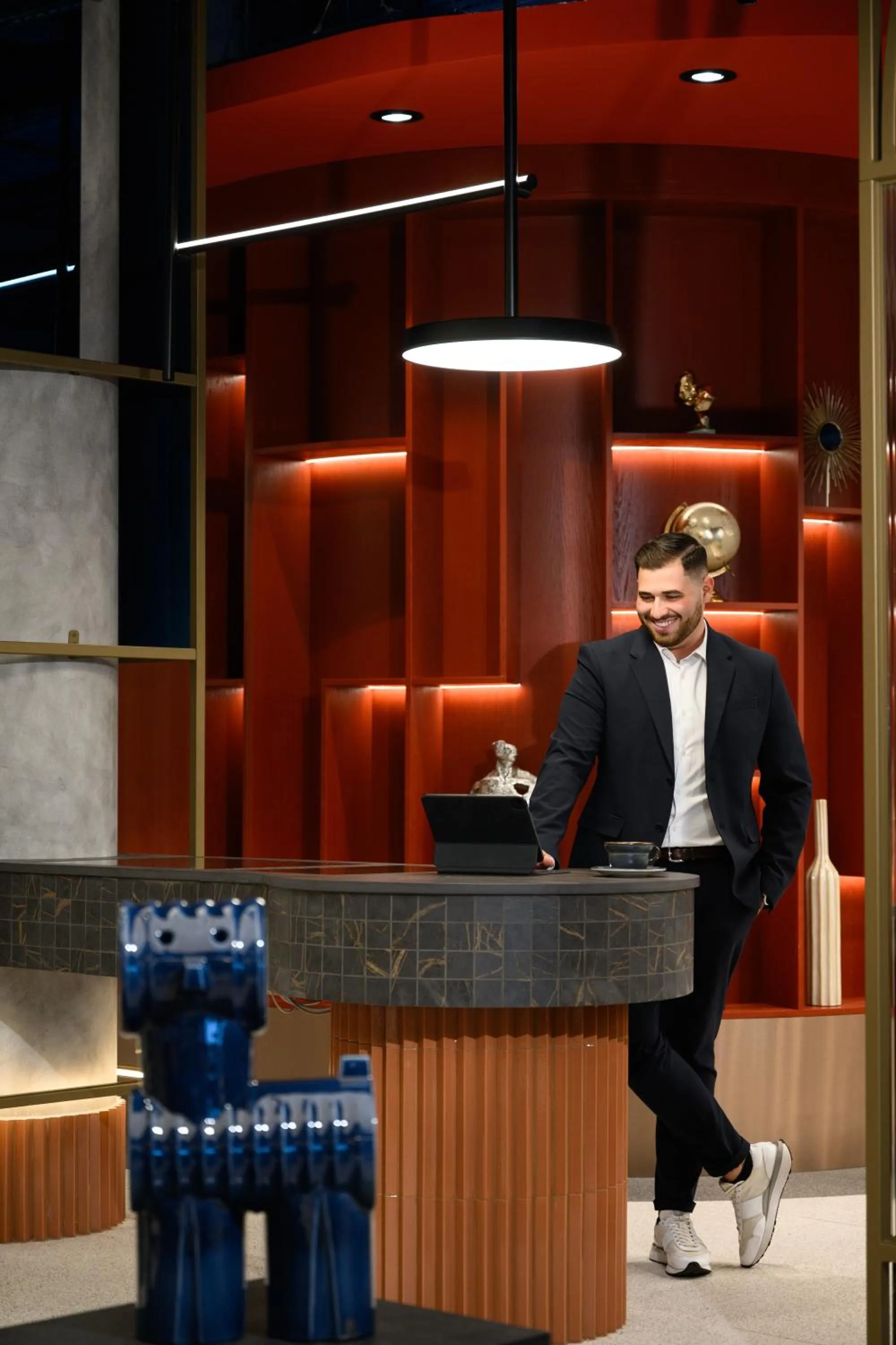 Lobby or reception in TRIBE Budapest Airport