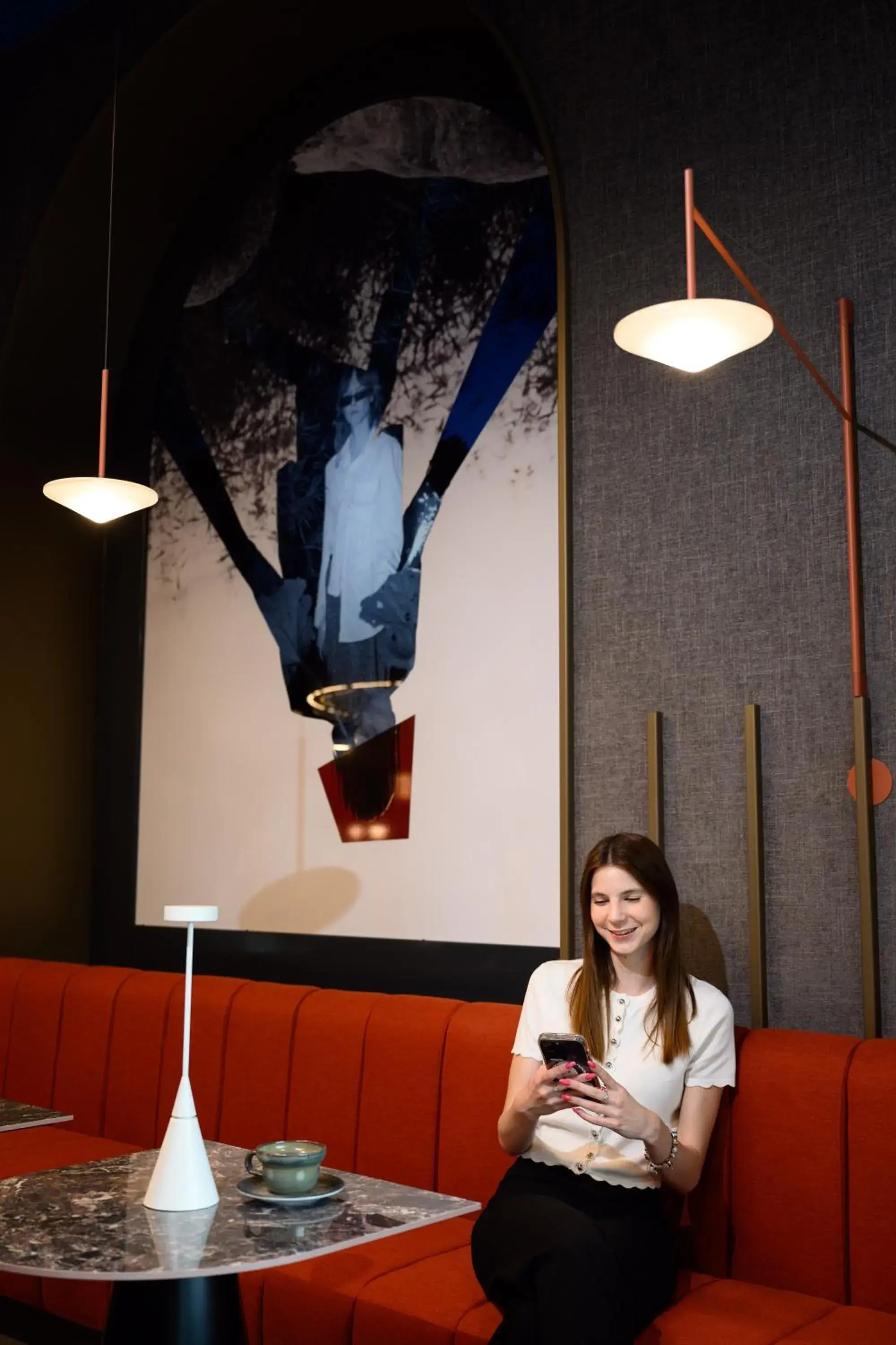 Lobby or reception in TRIBE Budapest Airport Lobby or reception in TRIBE Budapest Airport