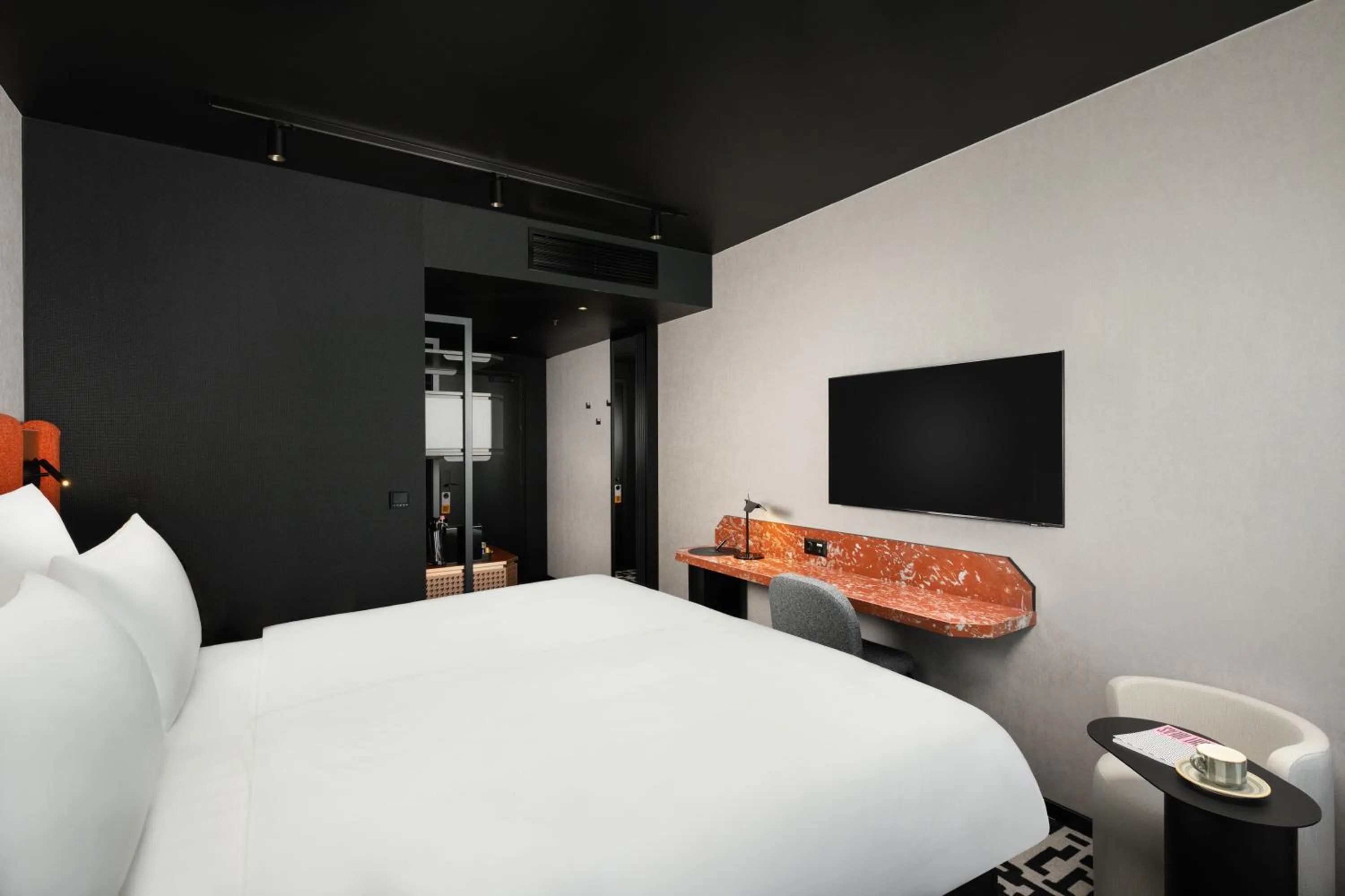 Bed in TRIBE Budapest Airport