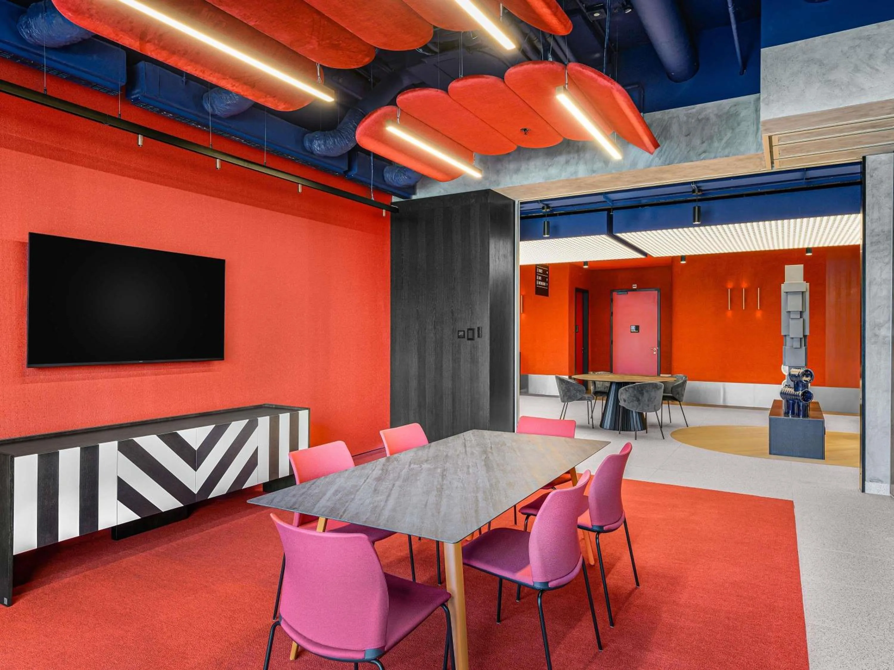 Meeting/conference room in TRIBE Budapest Airport