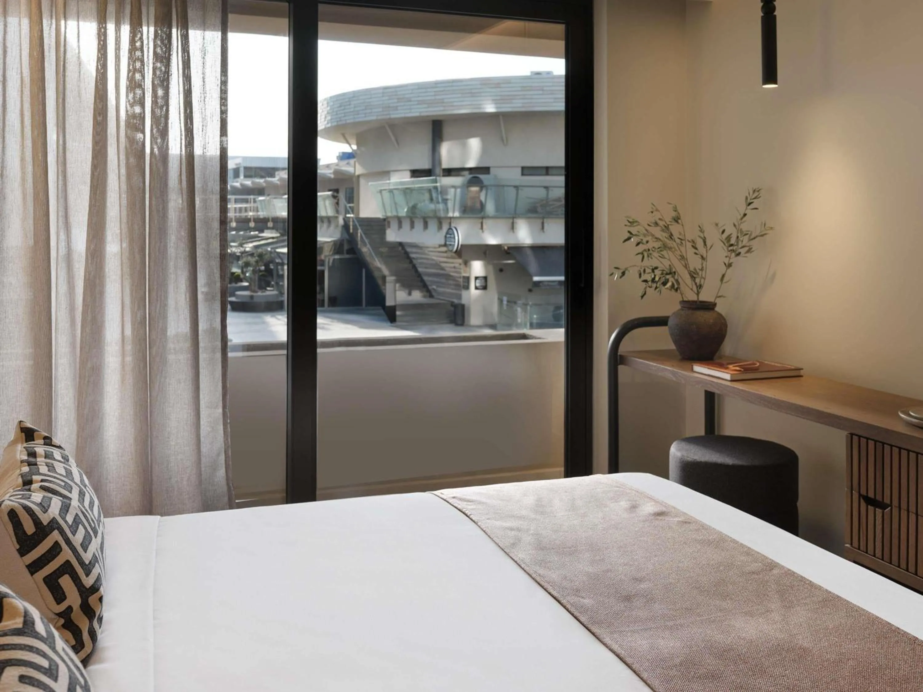 Bedroom, Bed in Rocca a Mare Heraklion - Handwritten Collection