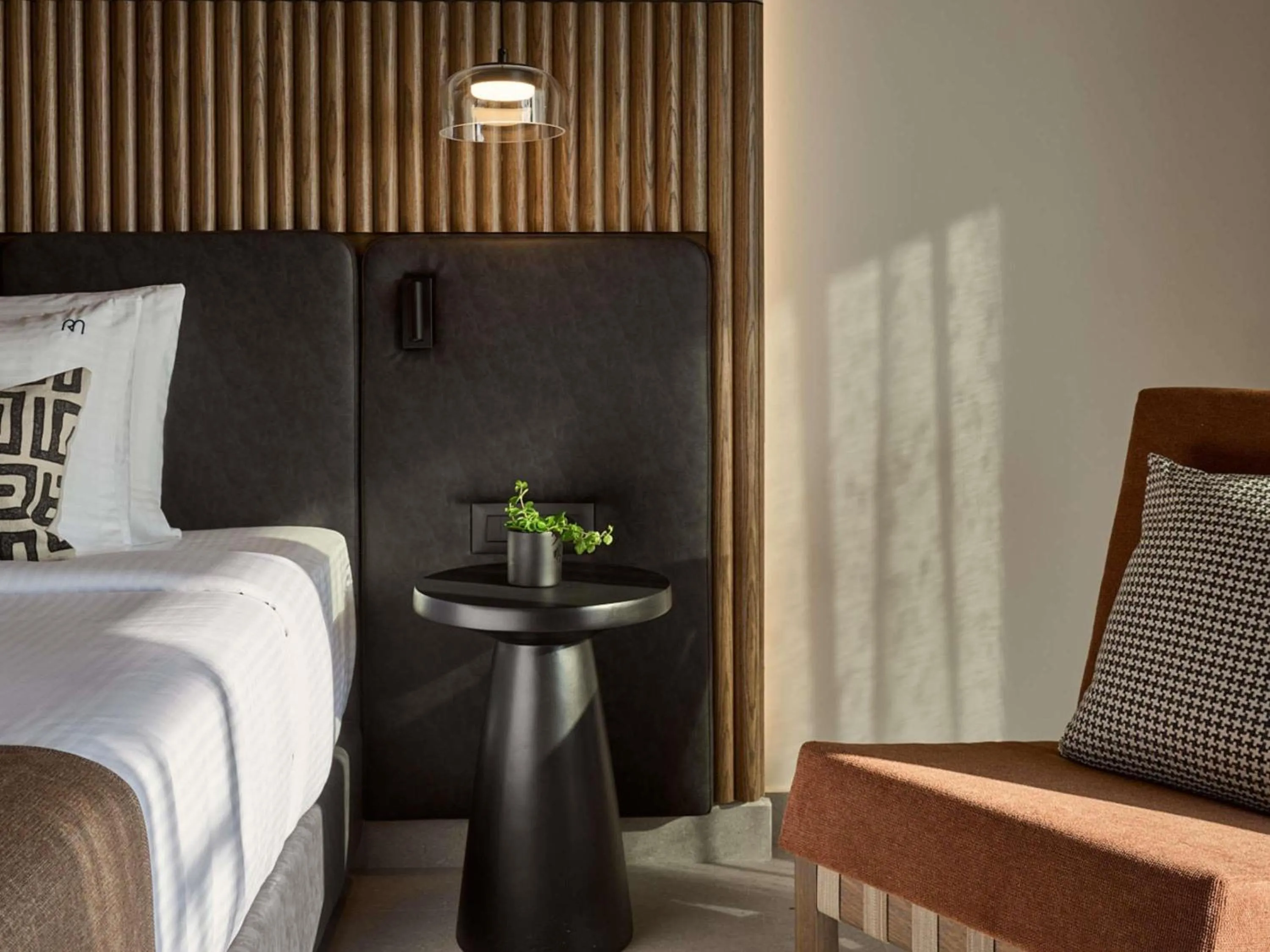 Bedroom, Bed in Rocca a Mare Heraklion - Handwritten Collection