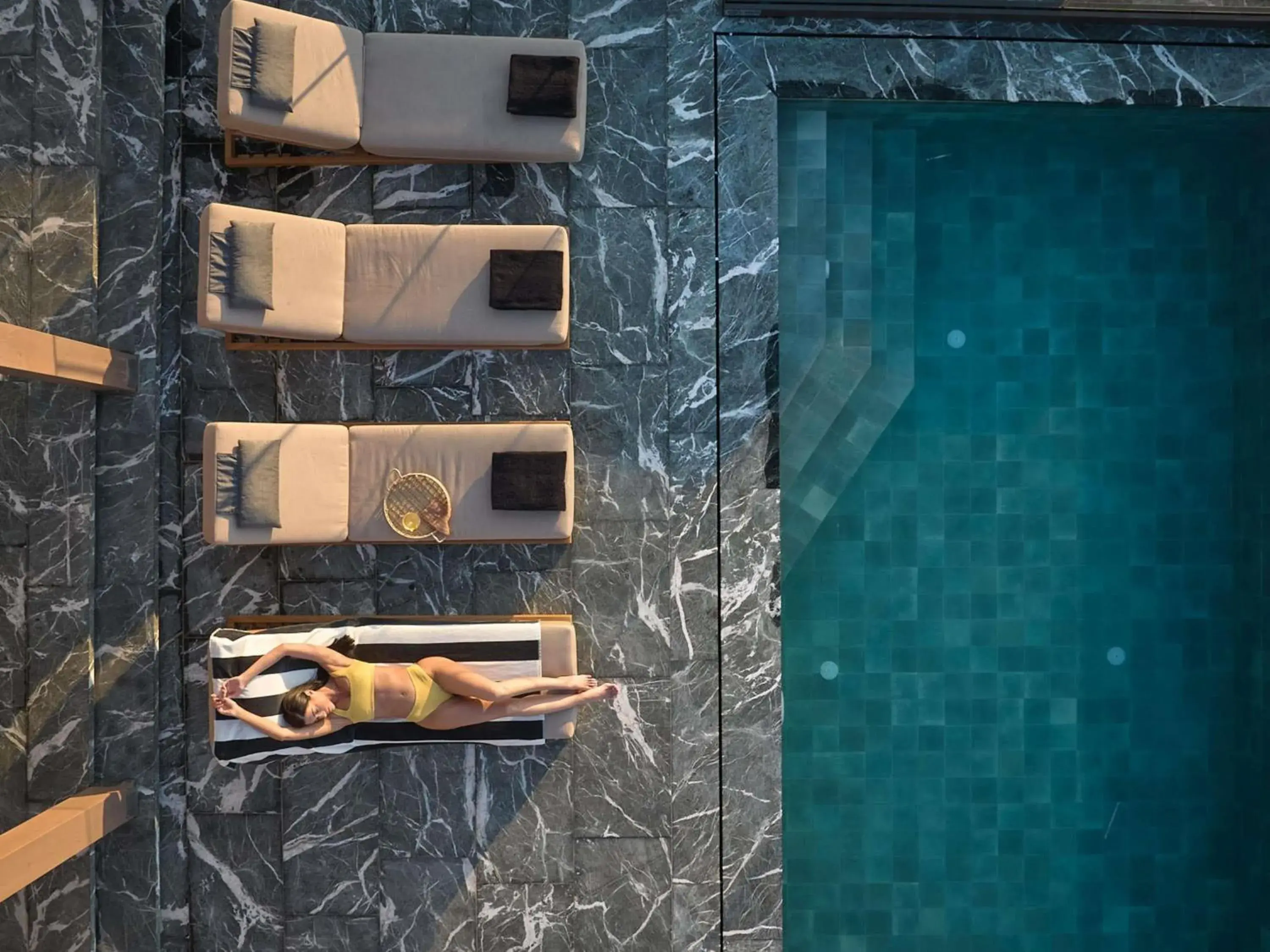 Pool view in Rocca a Mare Heraklion - Handwritten Collection Pool view in Rocca a Mare Heraklion - Handwritten Collection