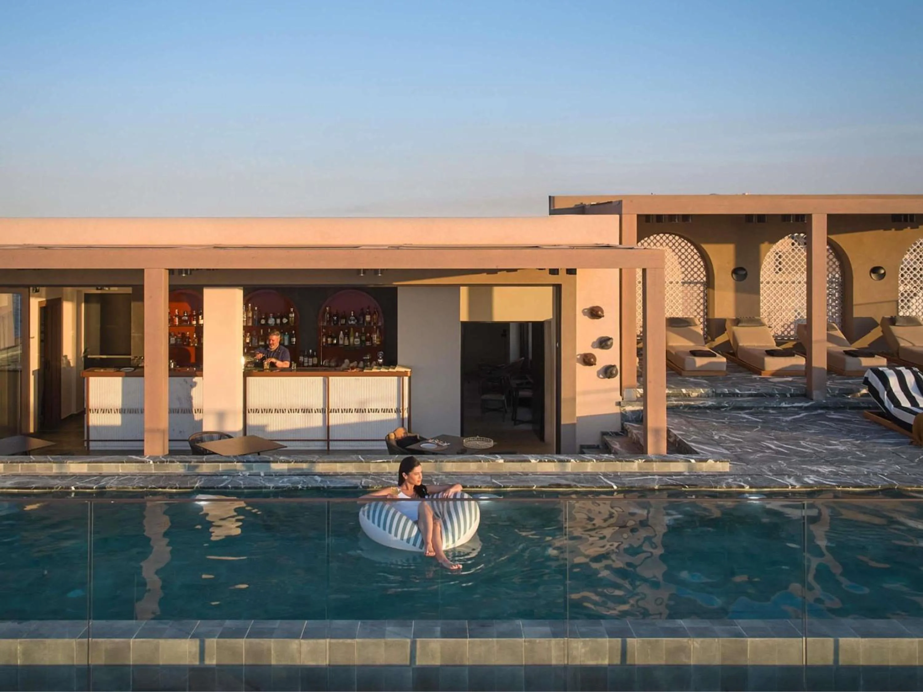 Lounge or bar in Rocca a Mare Heraklion - Handwritten Collection