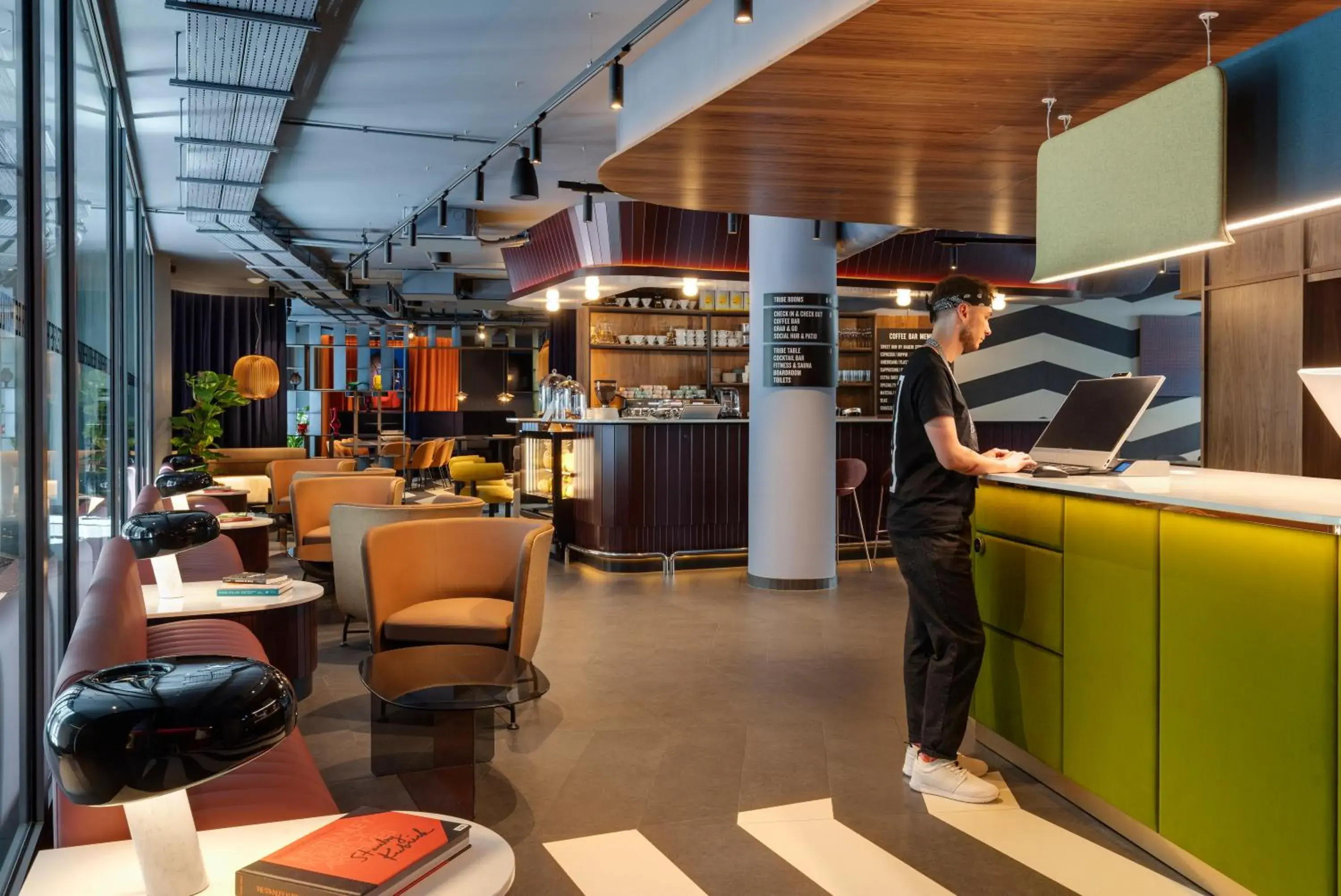 Lobby or reception in TRIBE Krakow Old Town Lobby or reception in TRIBE Krakow Old Town